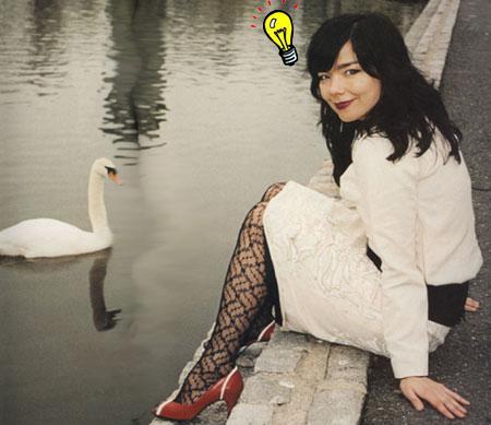 Bjork's swan dress inspiration | Scrolller