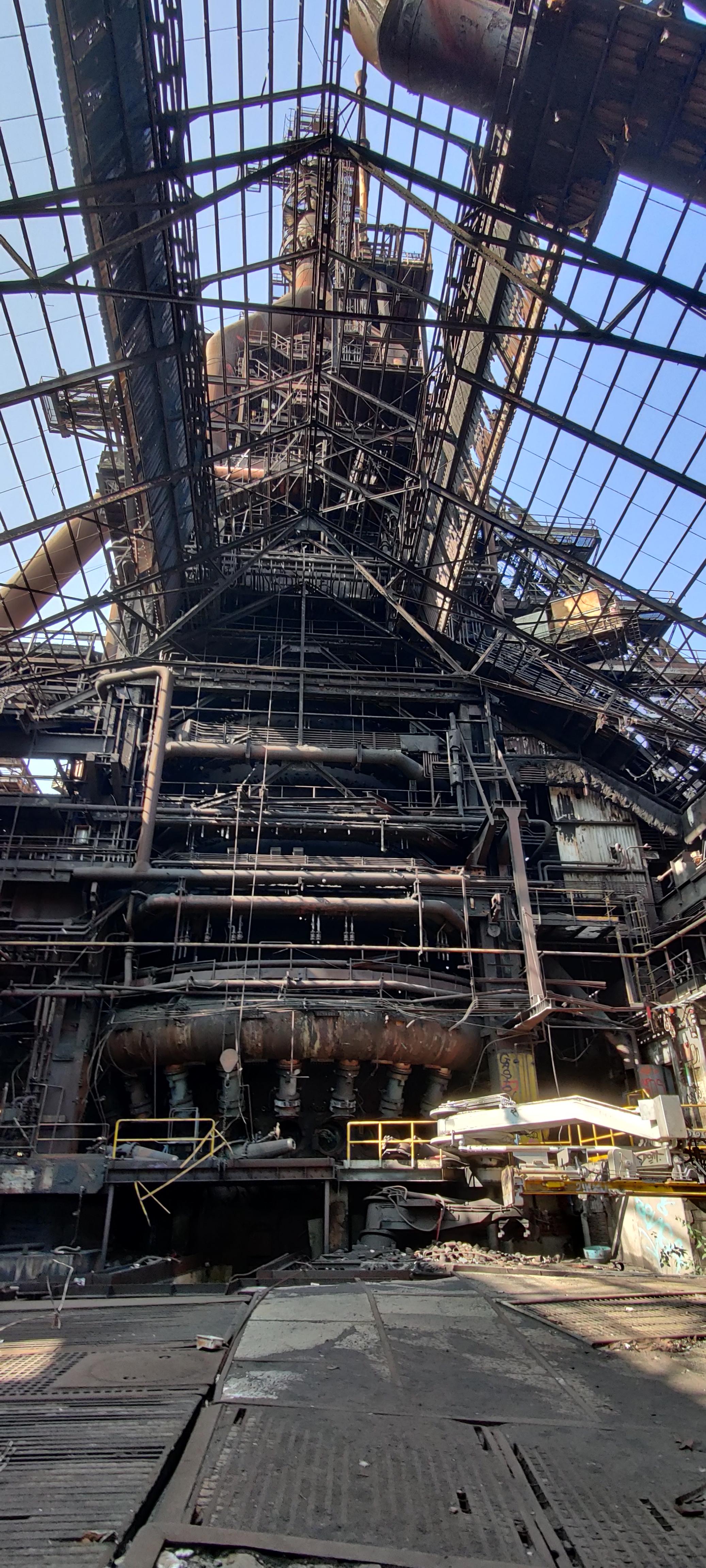 Blast Furnace B In Liège, One Of The Last Blast Furni Still Standing ...