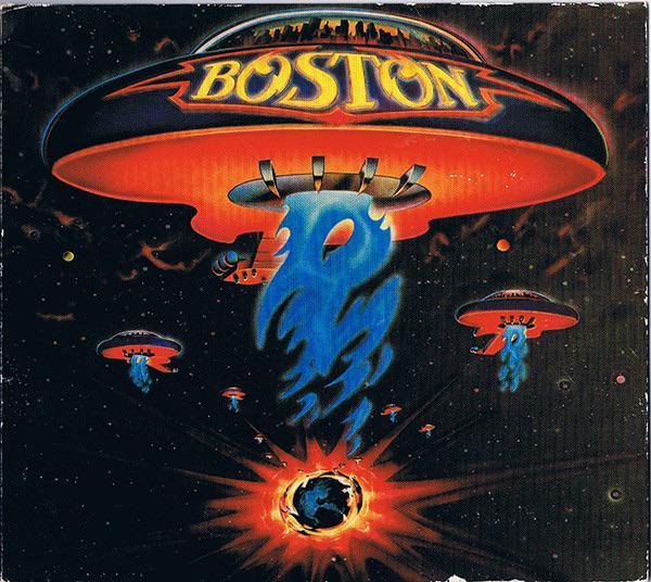 Boston - Boston 1976 Album Cover | Scrolller
