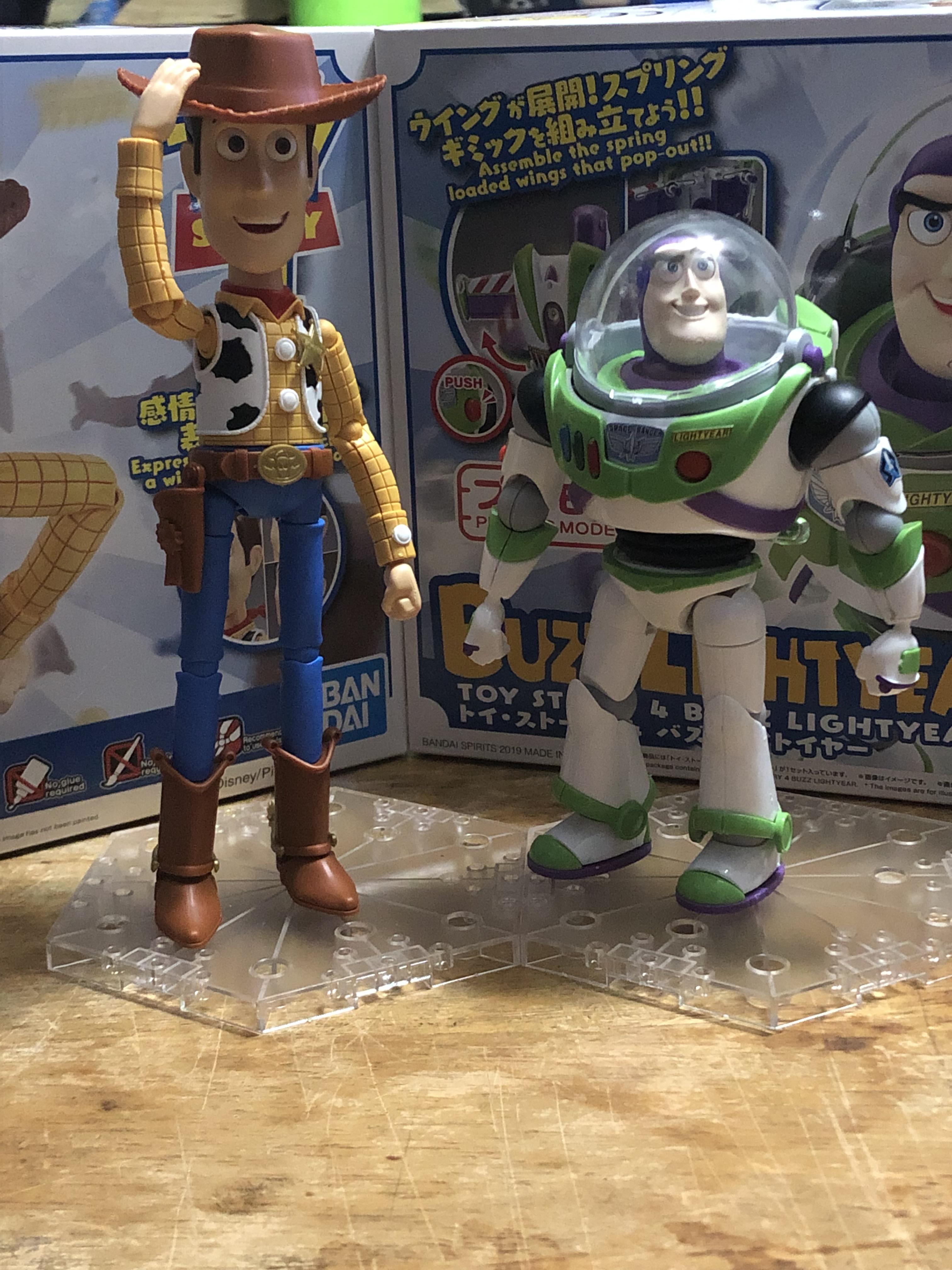 Bought the Buzz Model Kit and now both are completely built! | Scrolller
