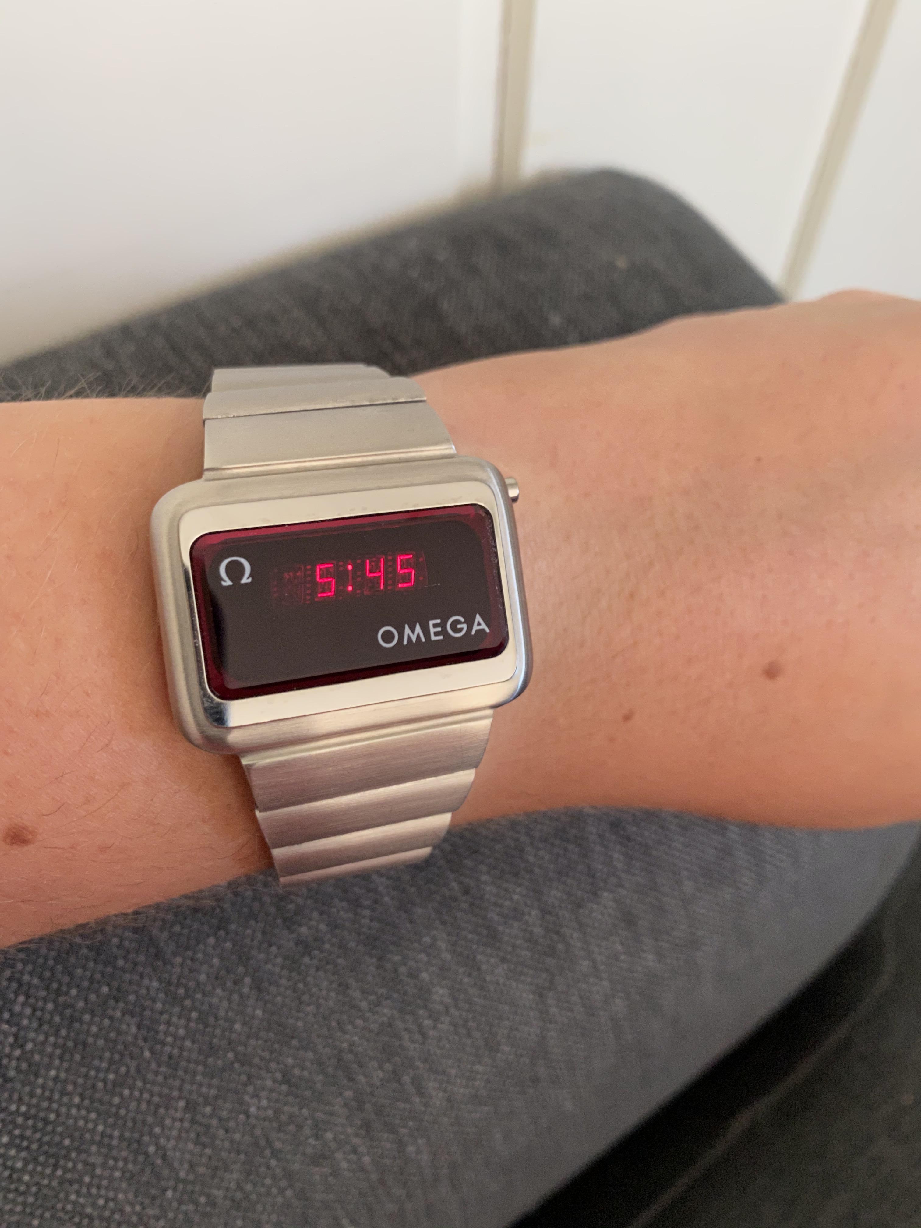 Bought this Omega Time Computer from its original owner today. 45 years ...