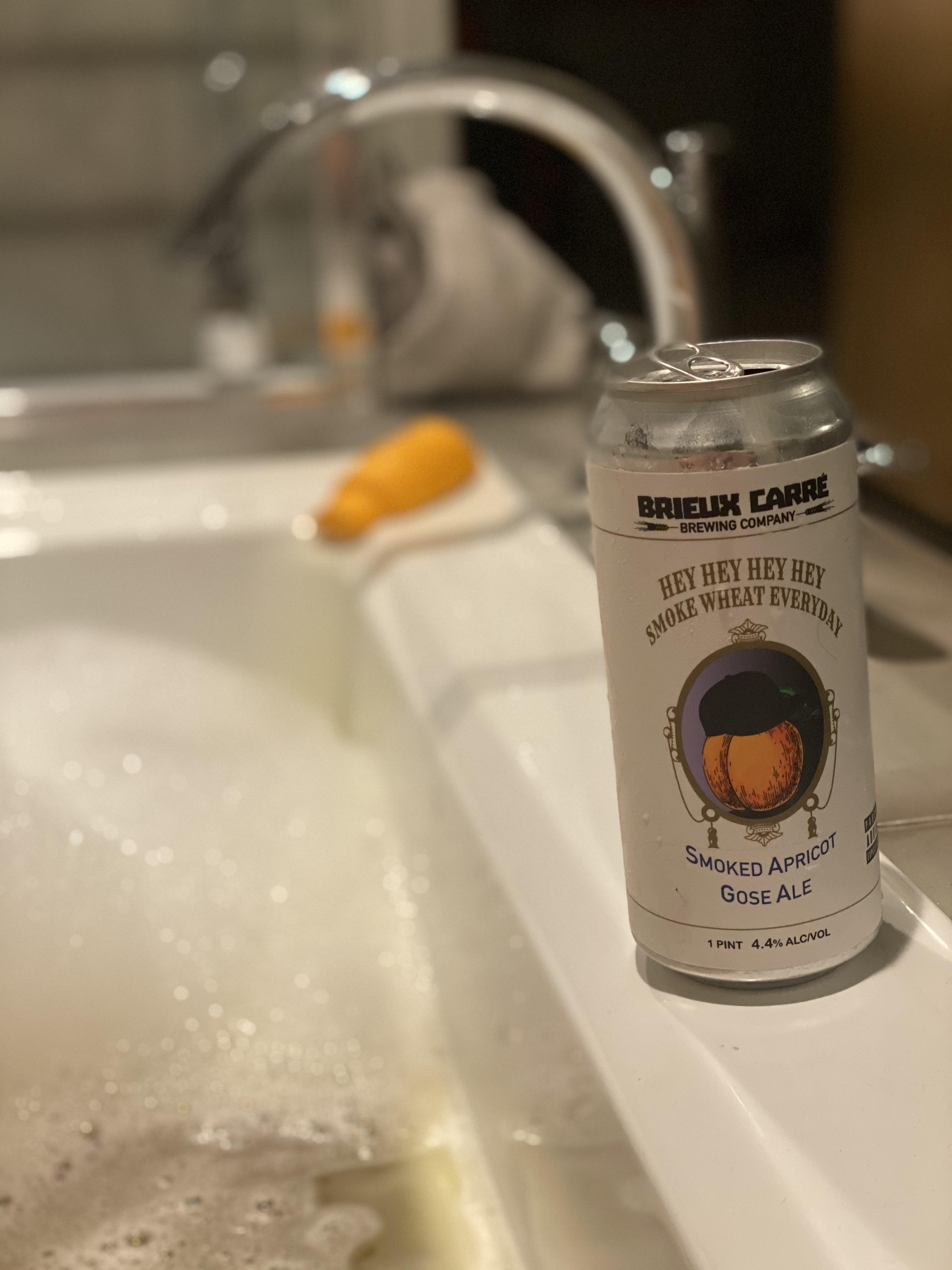 Bummer of a day, winner of a beer. Hey Hey Hey Hey Smoke Wheat Everyday ...