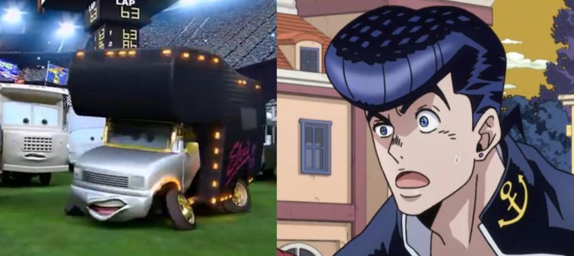 Cars was a jojos reference this whole time! | Scrolller
