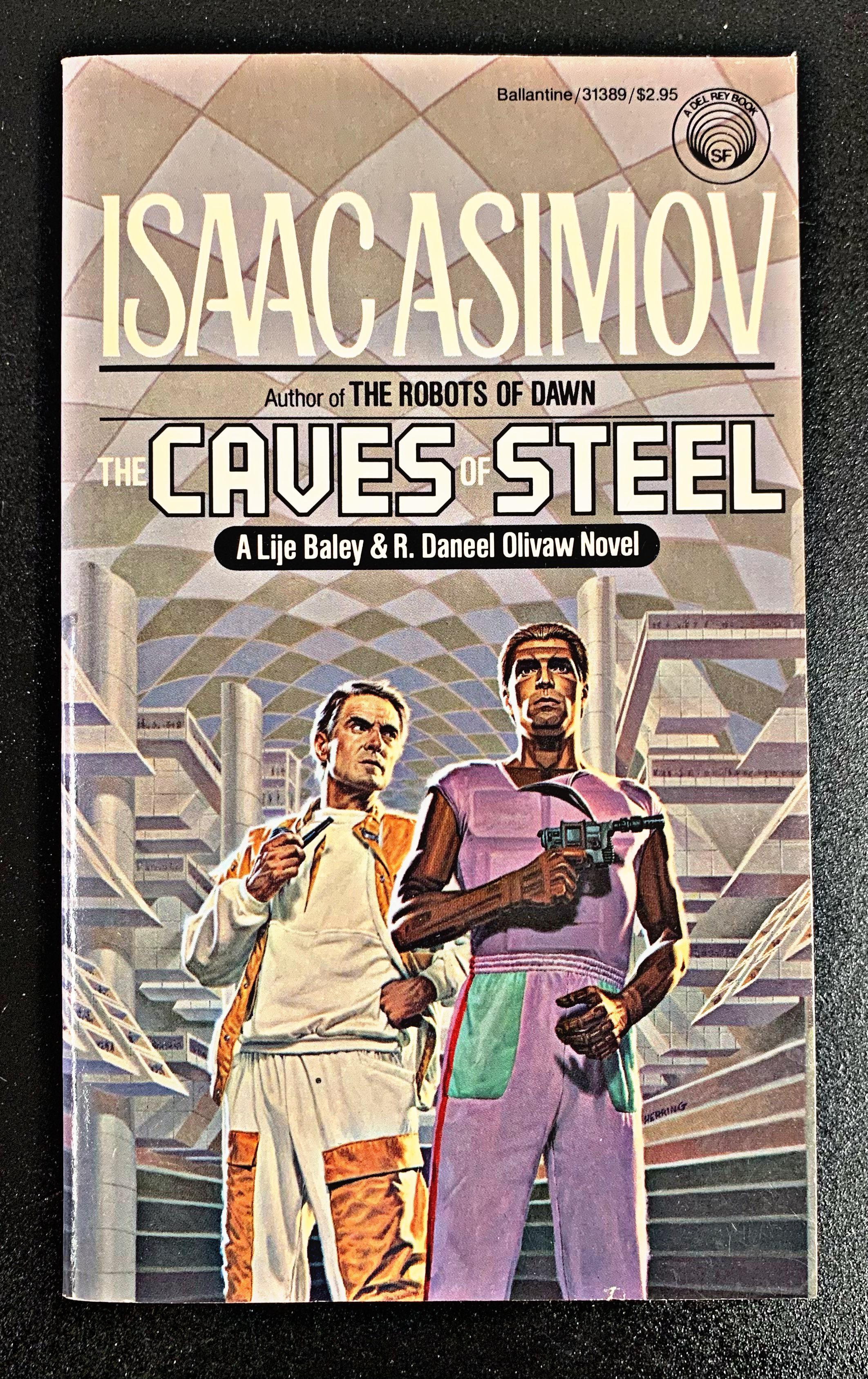 Caves Of Steel by Isaac Asimov, art by Michael Herring Scrolller