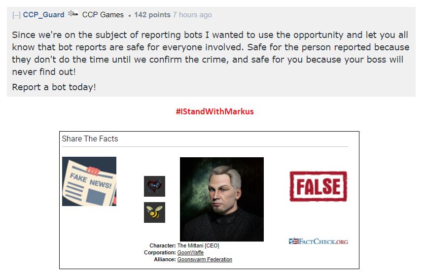 Ccp guard facts checks mittani about false positives istandwithmarkus