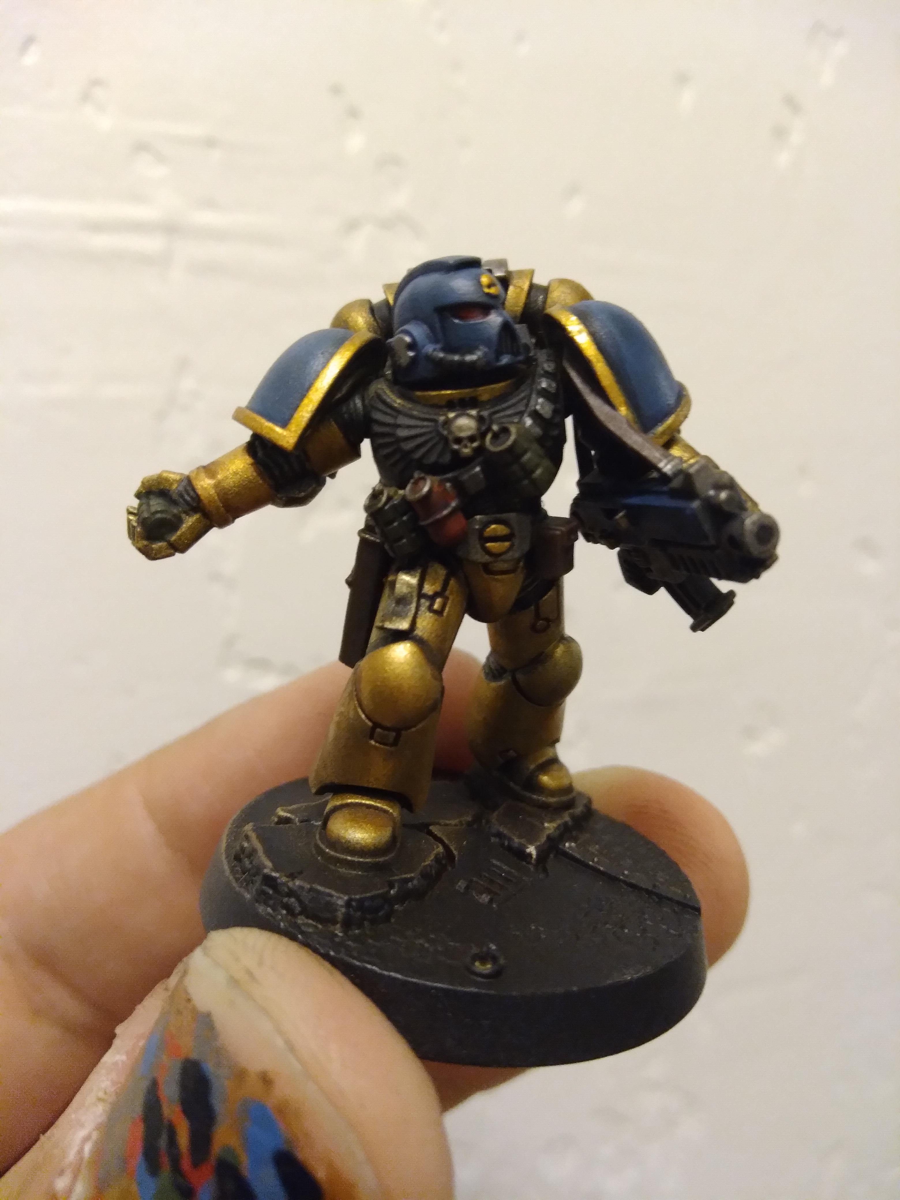 Celestial Lions Brother Bakku from Space Marine Adventures | Scrolller