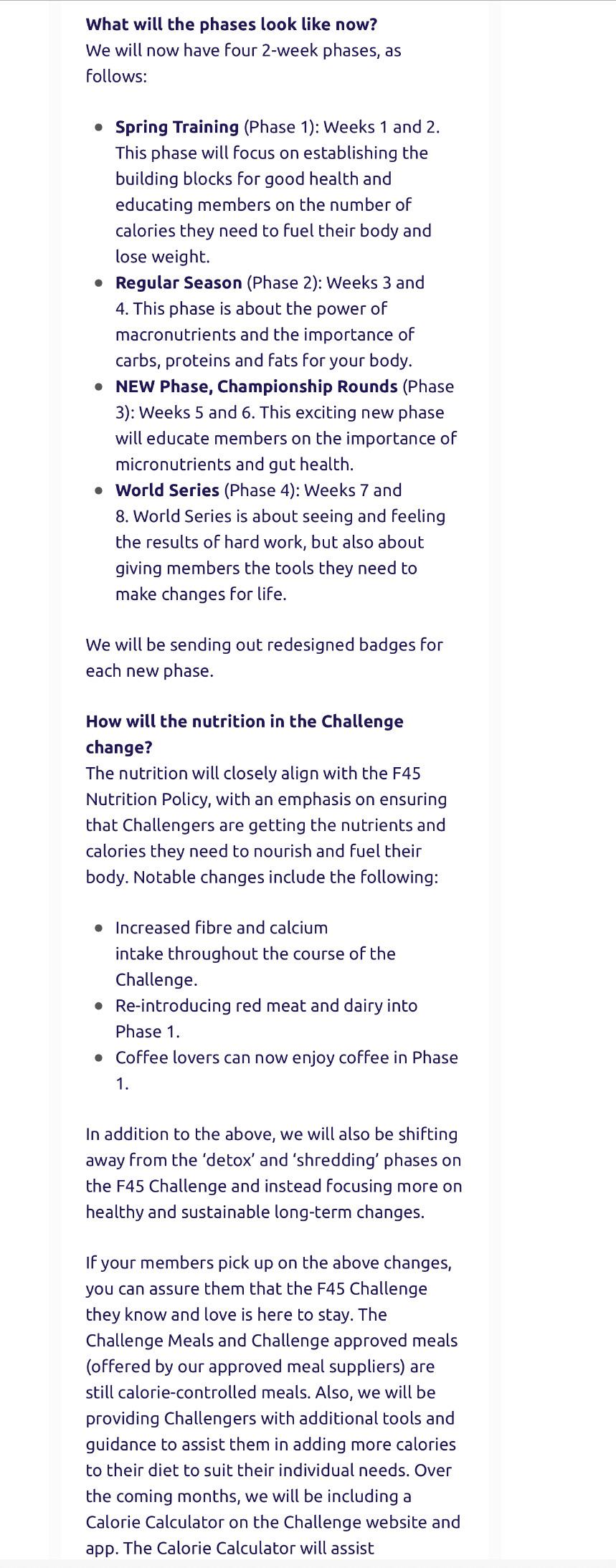 Challenge Info Scrolller