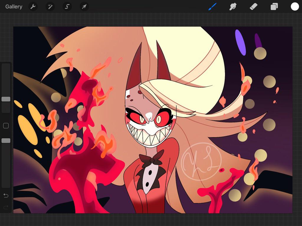 Charlie demon form 😈 (art by me 😎) | Scrolller