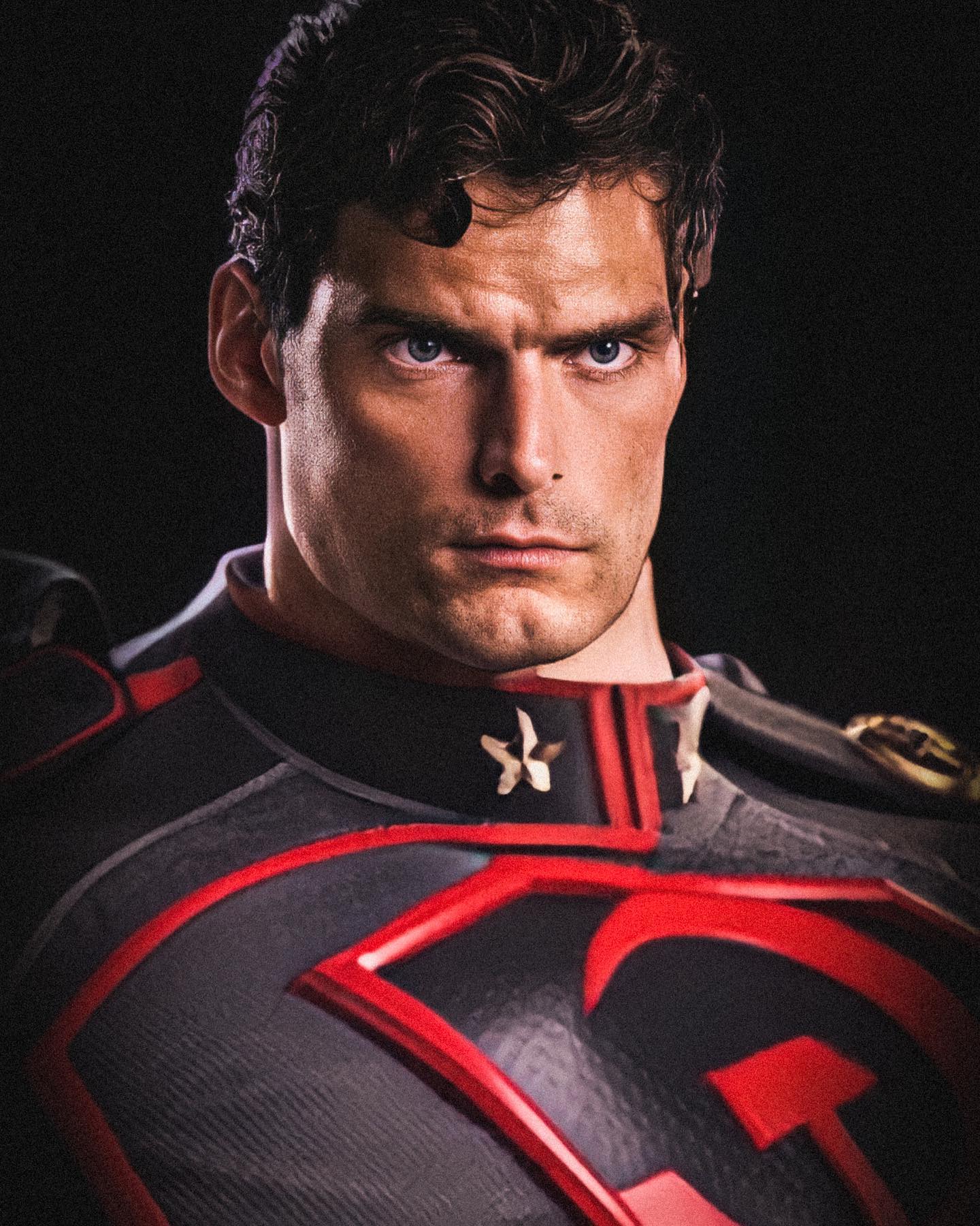 Christopher Reeve as Red Son Superman by Alejandro Sánchez | Scrolller