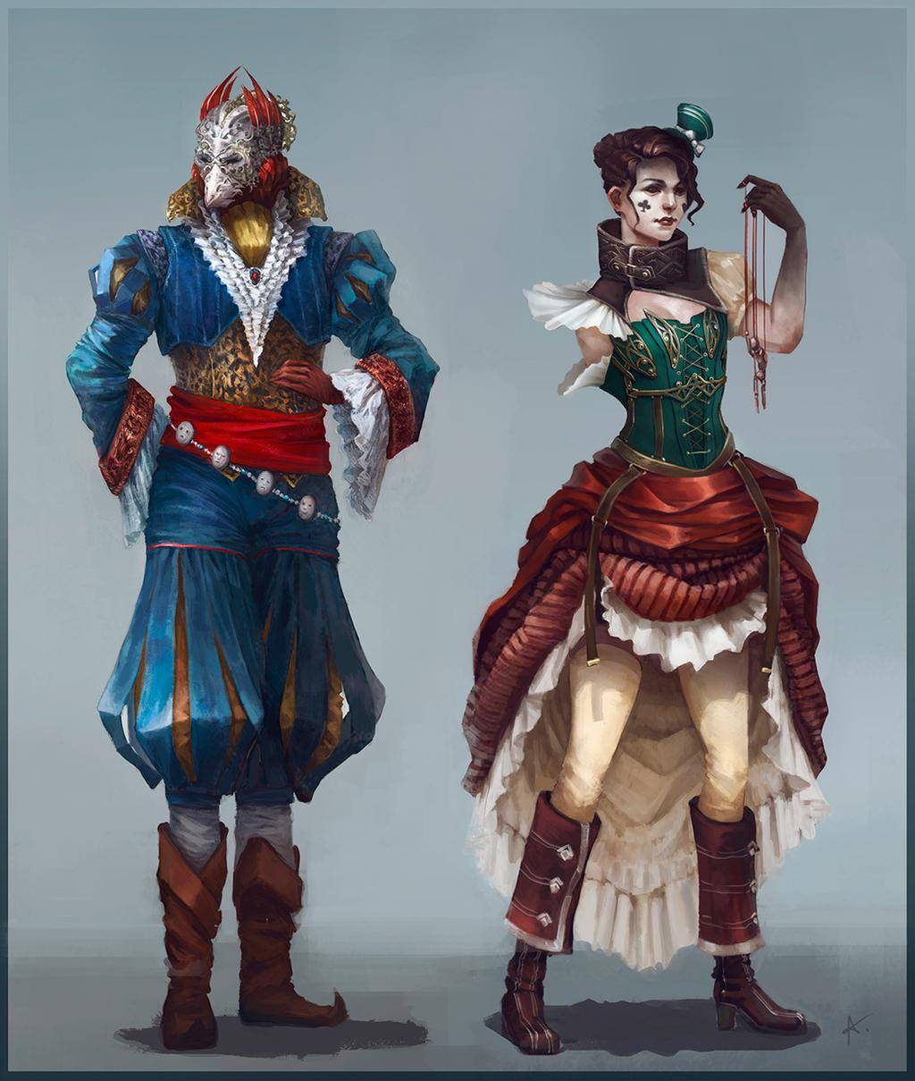 Commission - character concept by Anna AizelKon | Scrolller