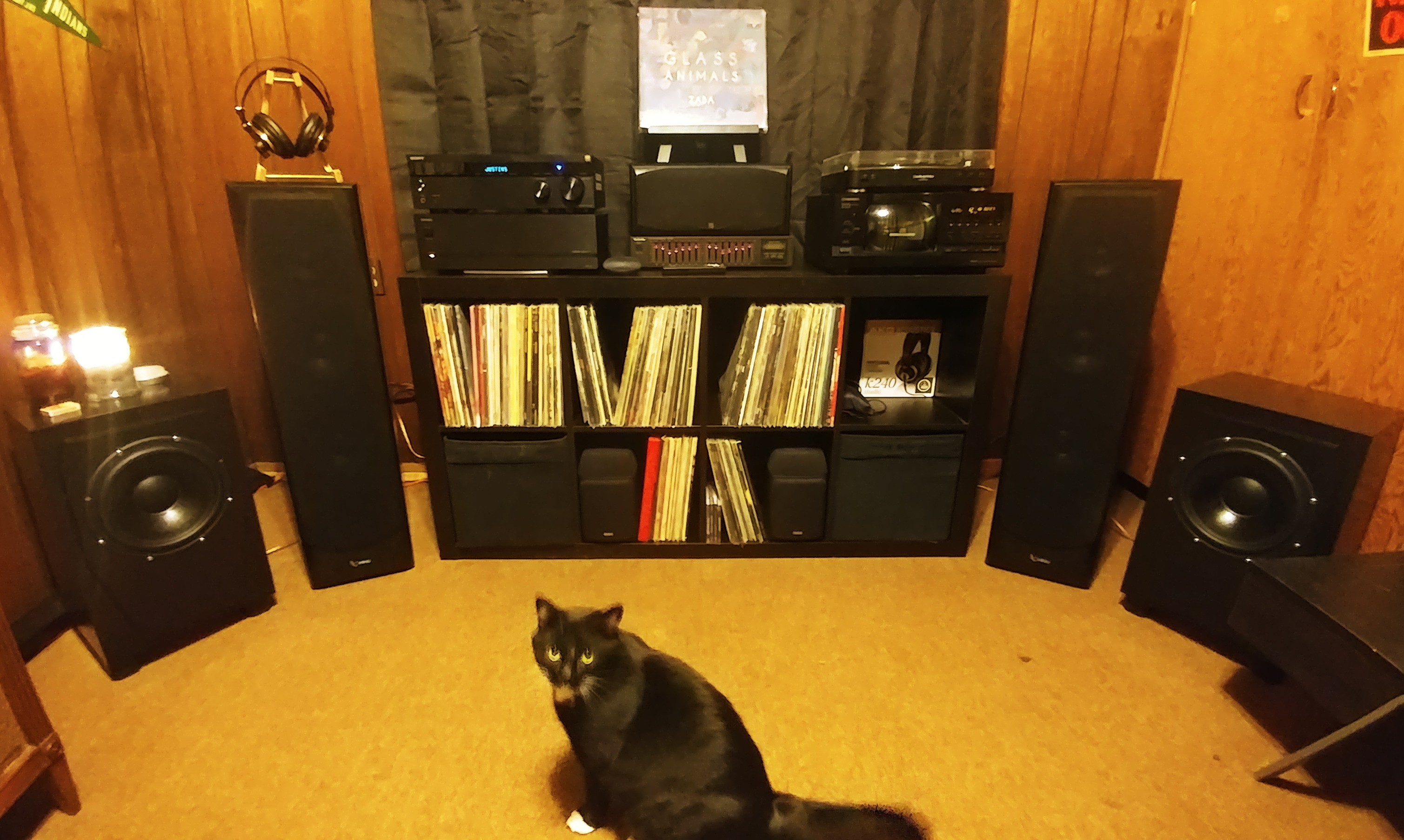 Converted the back room to a listening room | Scrolller