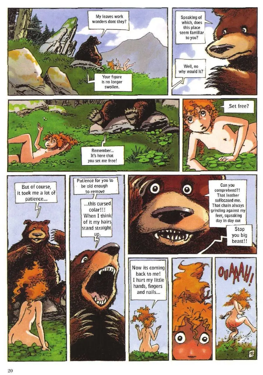 Read Pyrenee Comic Cool Nude-Positive French Comic about Feral Child and Bear: Pyrénée ...