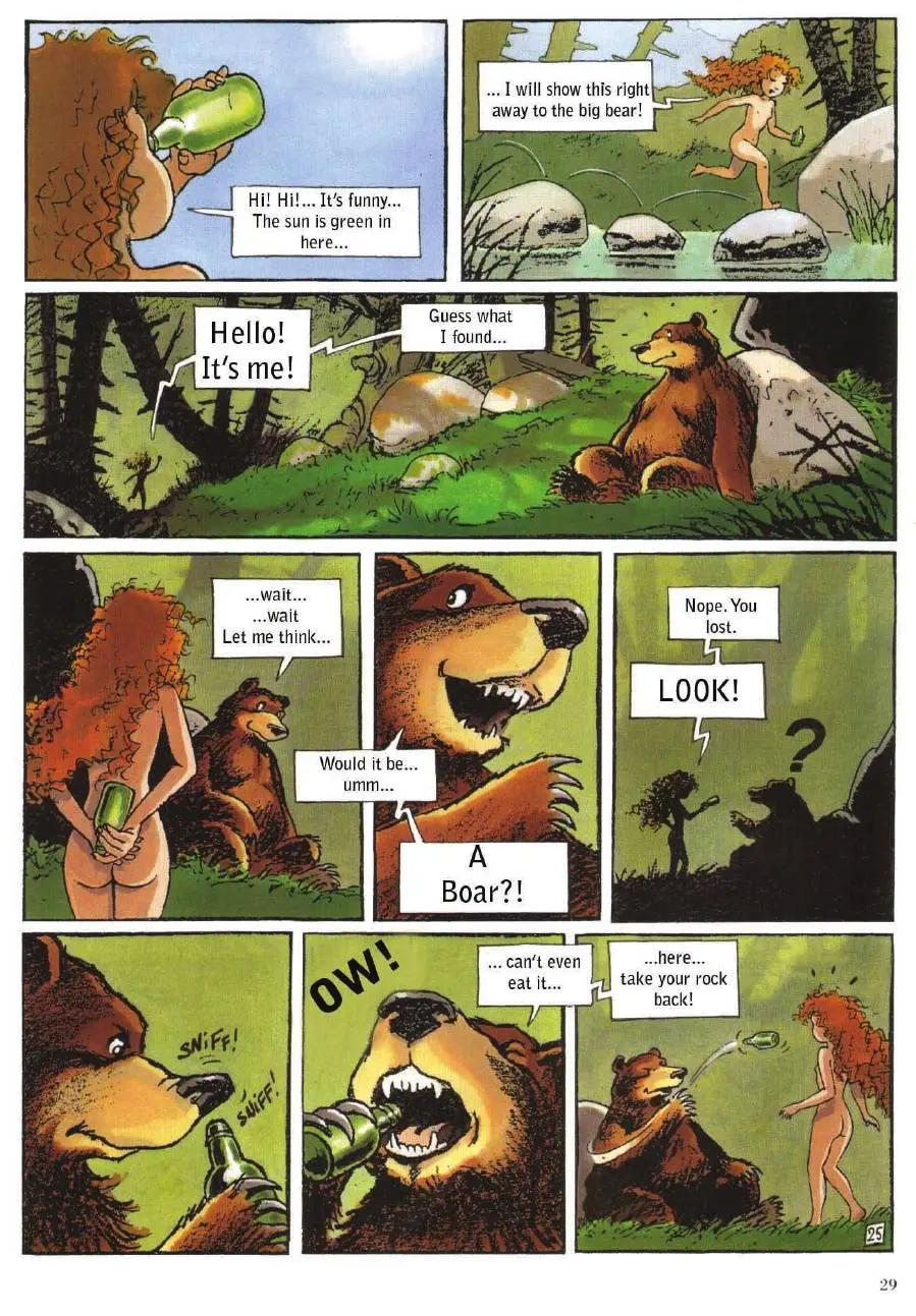 Read Pyrenee Comic Cool Nude-Positive French Comic about Feral Child and Bear: Pyrénée ...