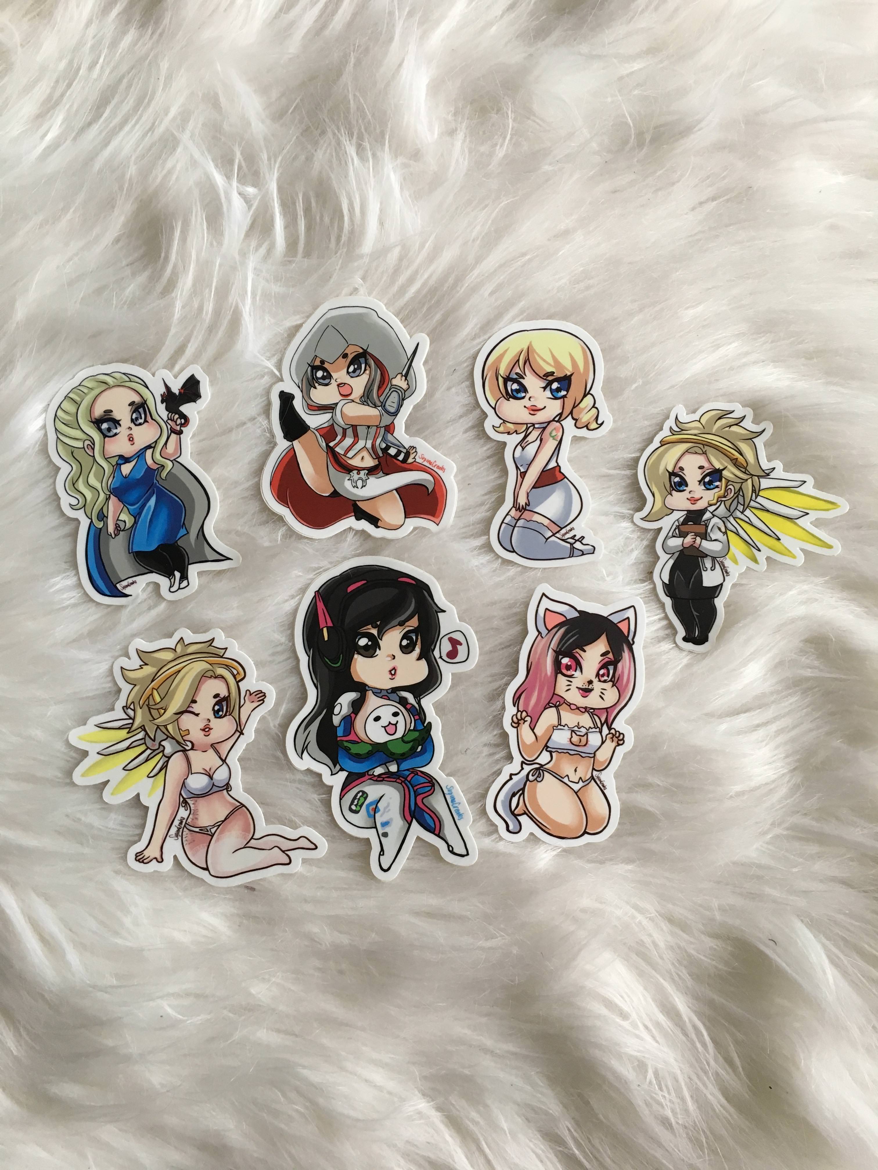 Cosplay Sticker Pack now available! | Scrolller