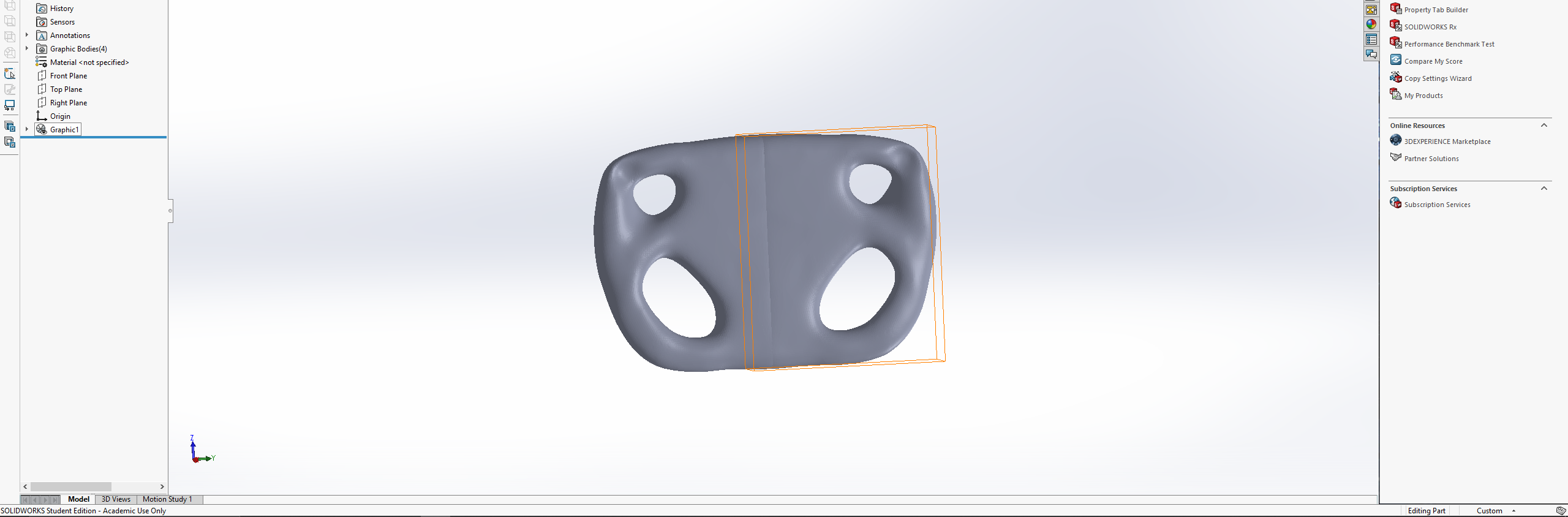 Creating a solid body from graphic bodies? | Scrolller