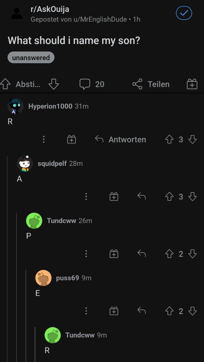 cursed name Scrolller