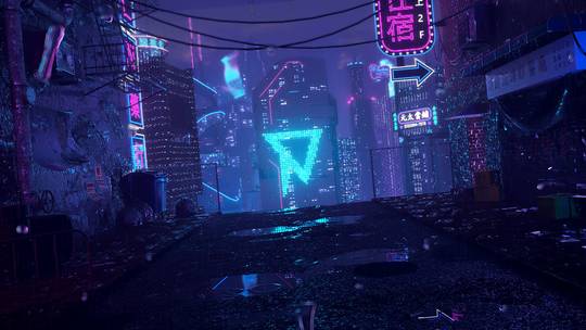 "Cyberpunk Street" by Tony Tsao