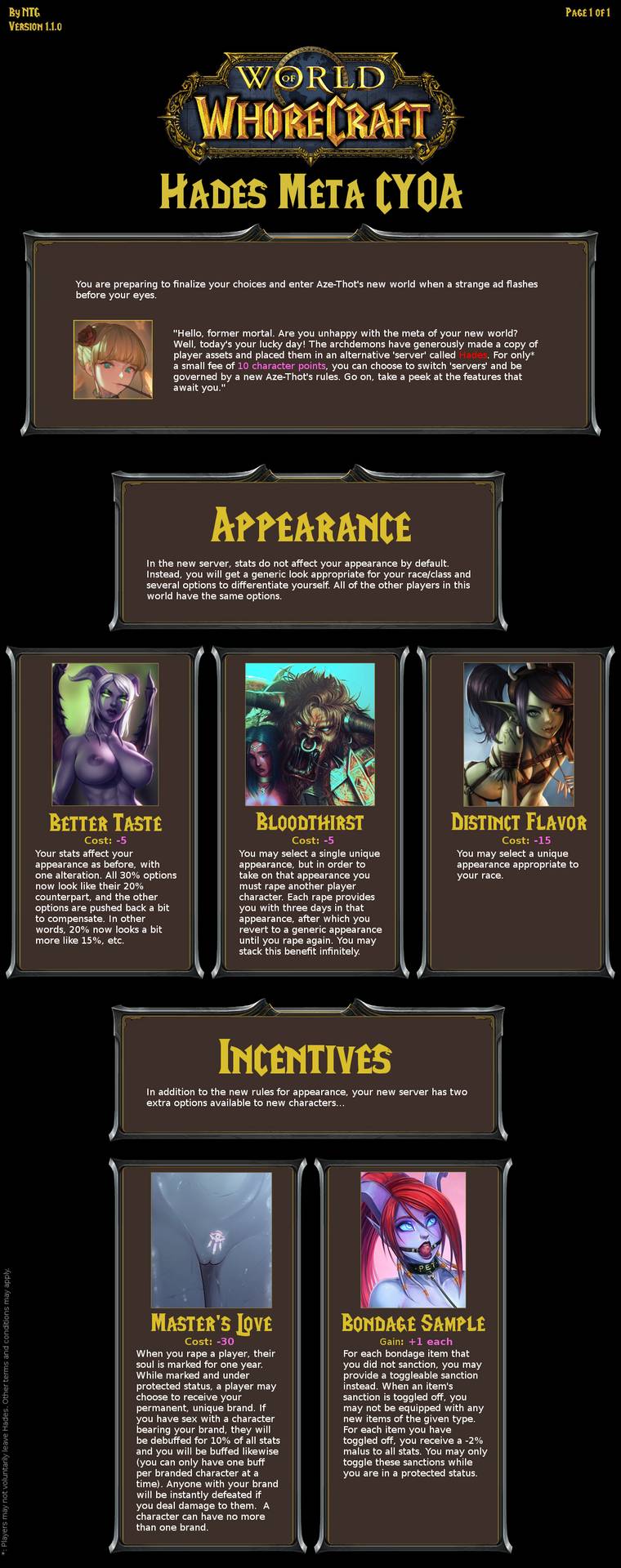 [CYOA] Hades Meta CYOA - expansion for Tok's World of Whorecraft ...