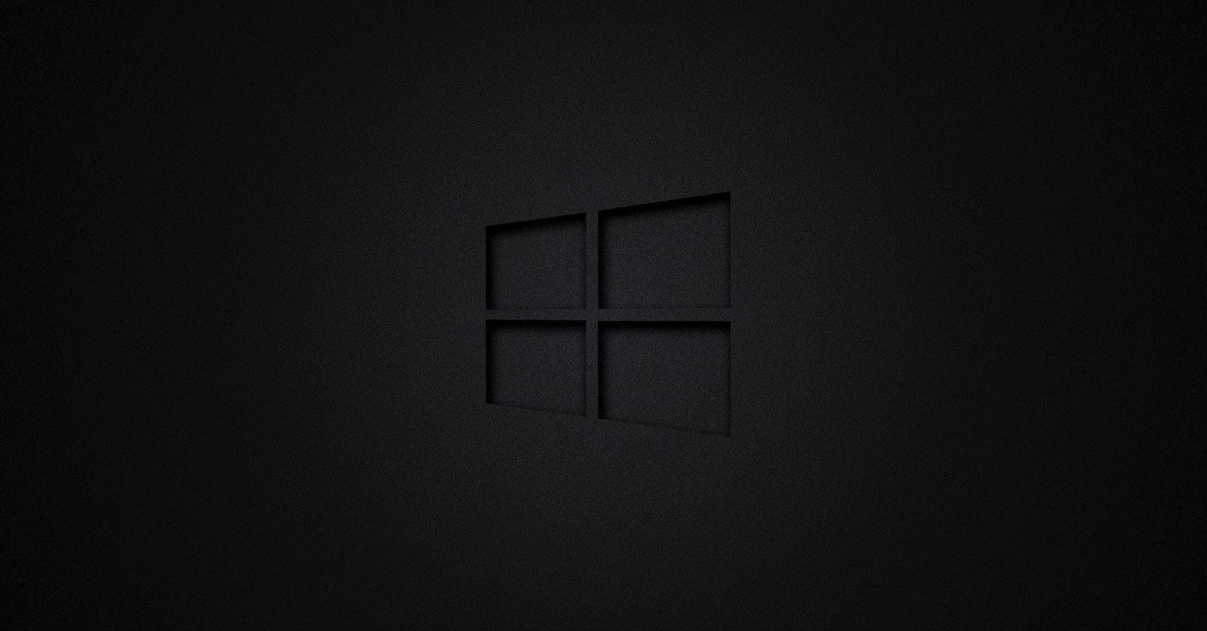 Dark Windows Logo Wallpaper to supplement other guy's post | Scrolller