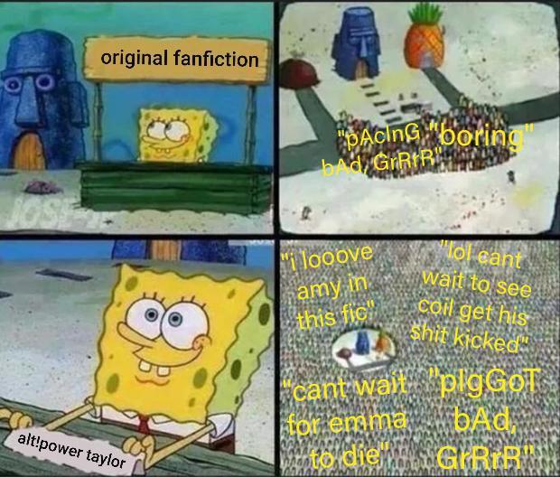 Day 2 of posting Spongebob memes until there's a Spongebob meme month ...