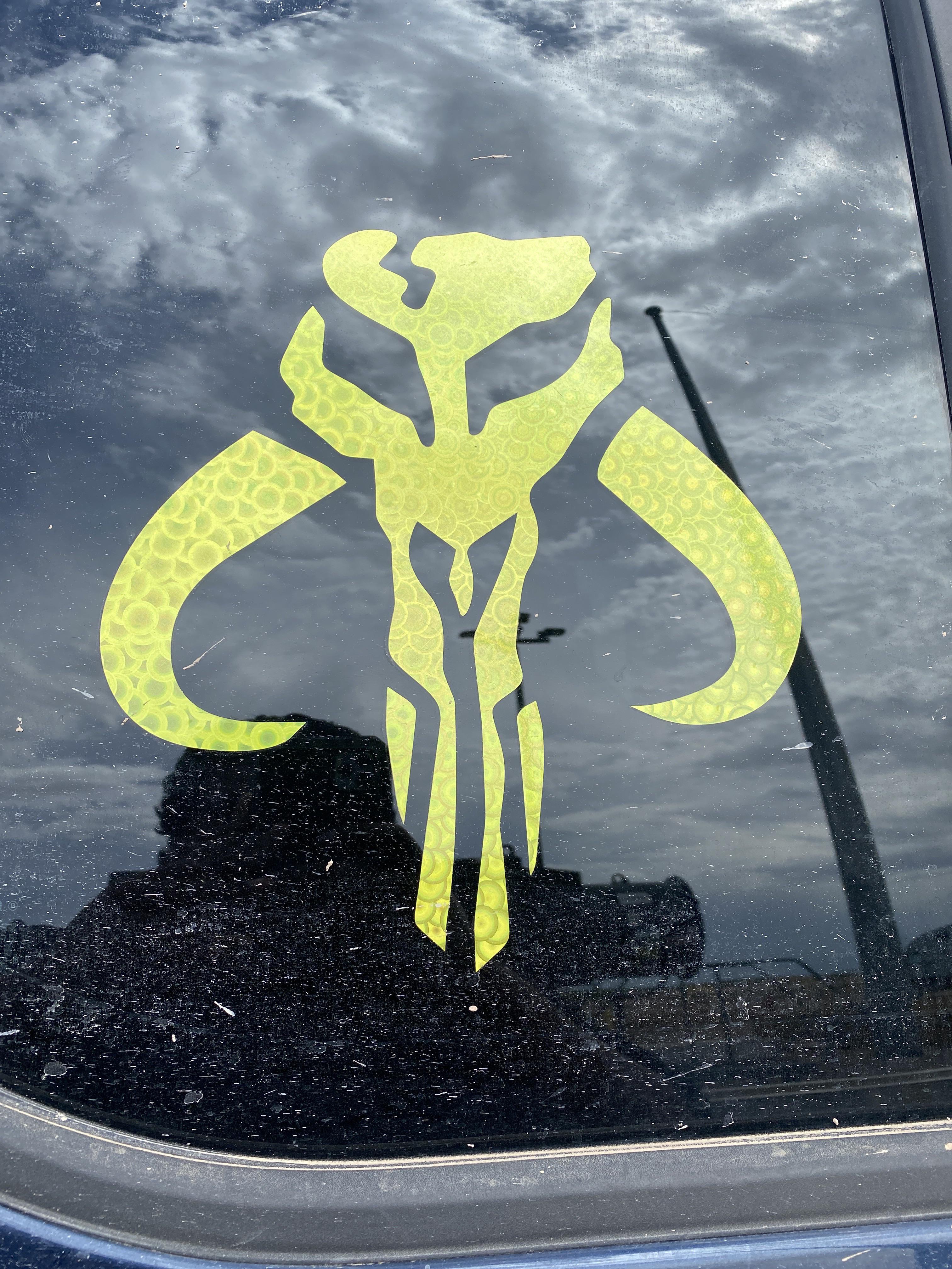 Decal I made for my work truck Scrolller