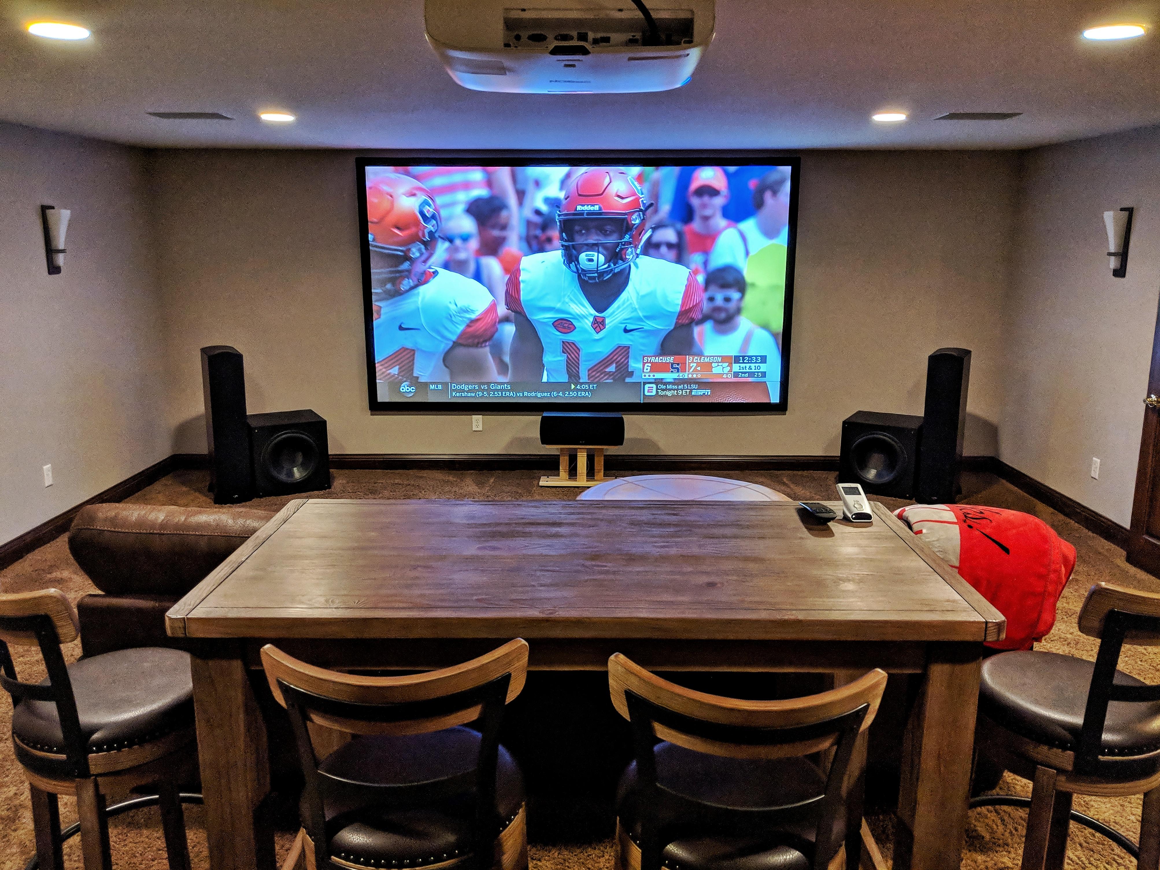 Dedicated HT room in new house finally complete! | Scrolller