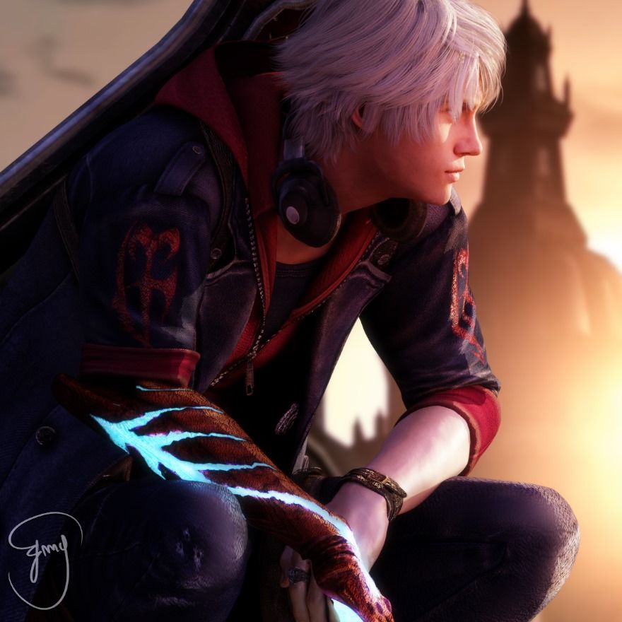 DMC4 Nero With DMC5 Face Scrolller dmc4-nero-with-dmc5-face-scrolller
