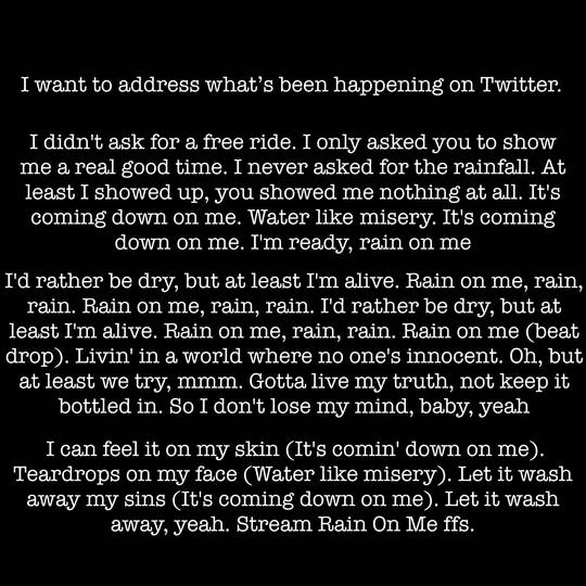 Doja Cat’s Statement on Instagram | Scrolller