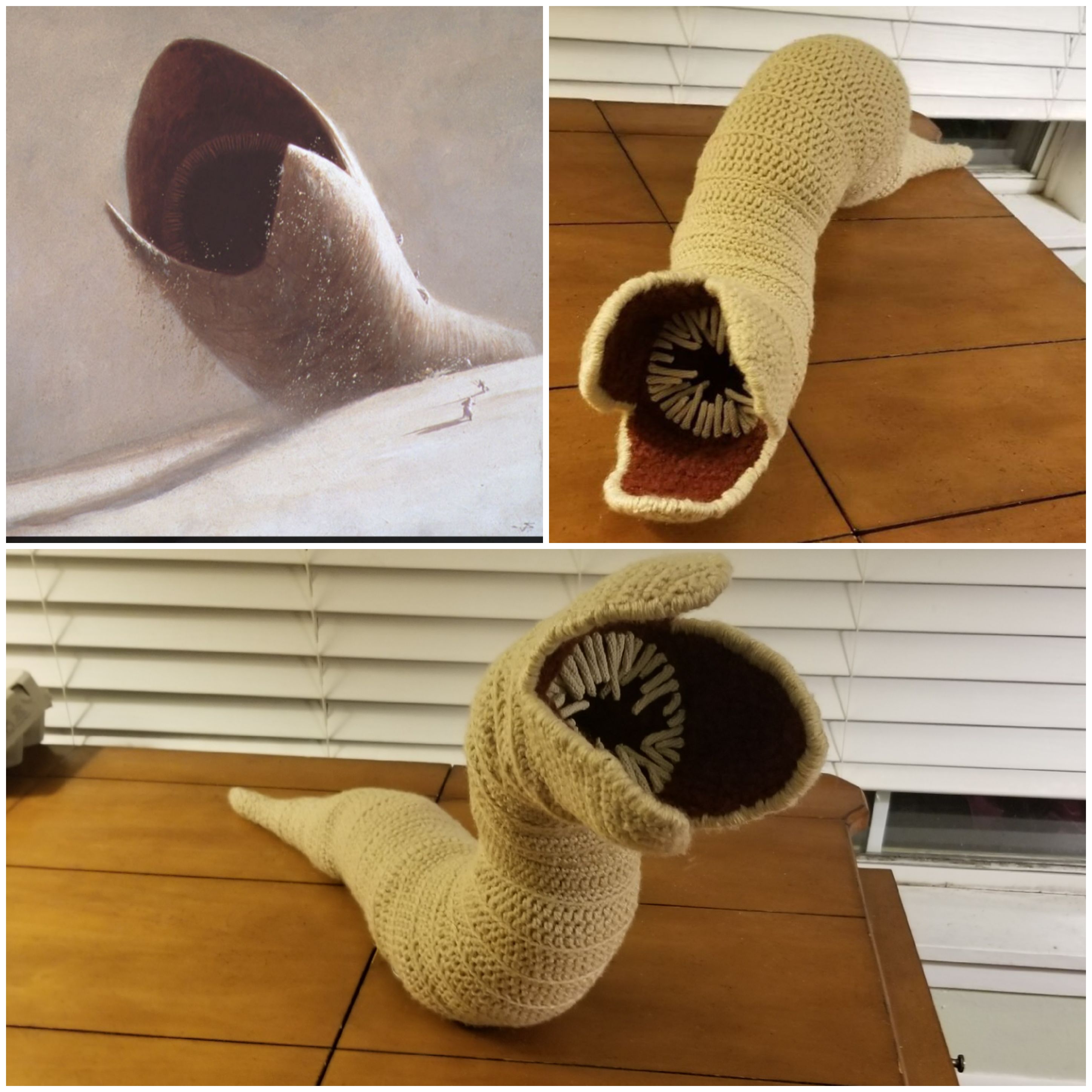 Dune sandworm completed..,starting rider next! | Scrolller