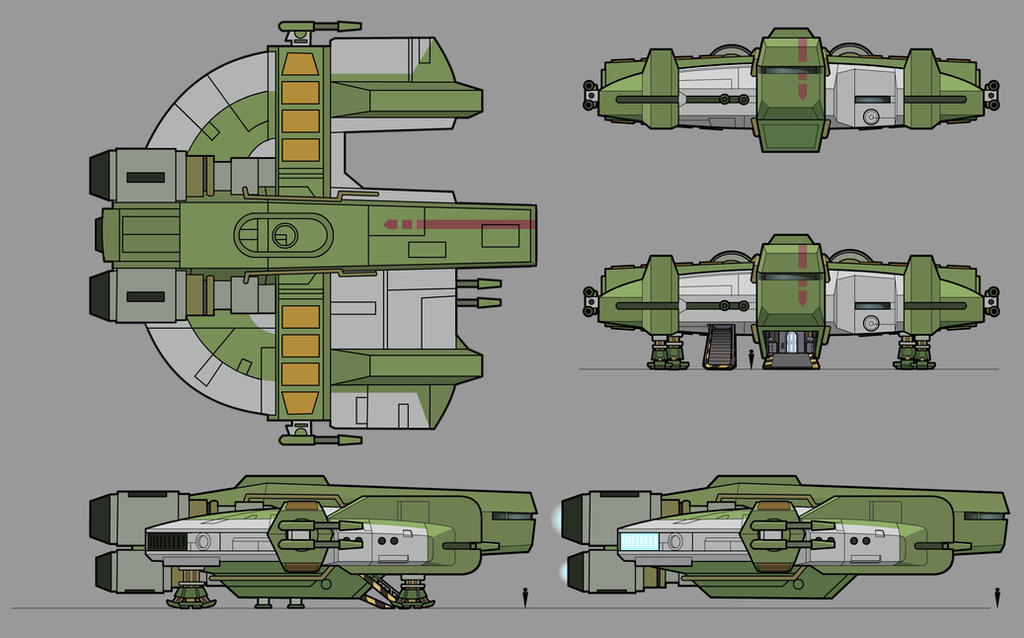 Dynamic Class Freighter by Stephen-Daymond | Scrolller