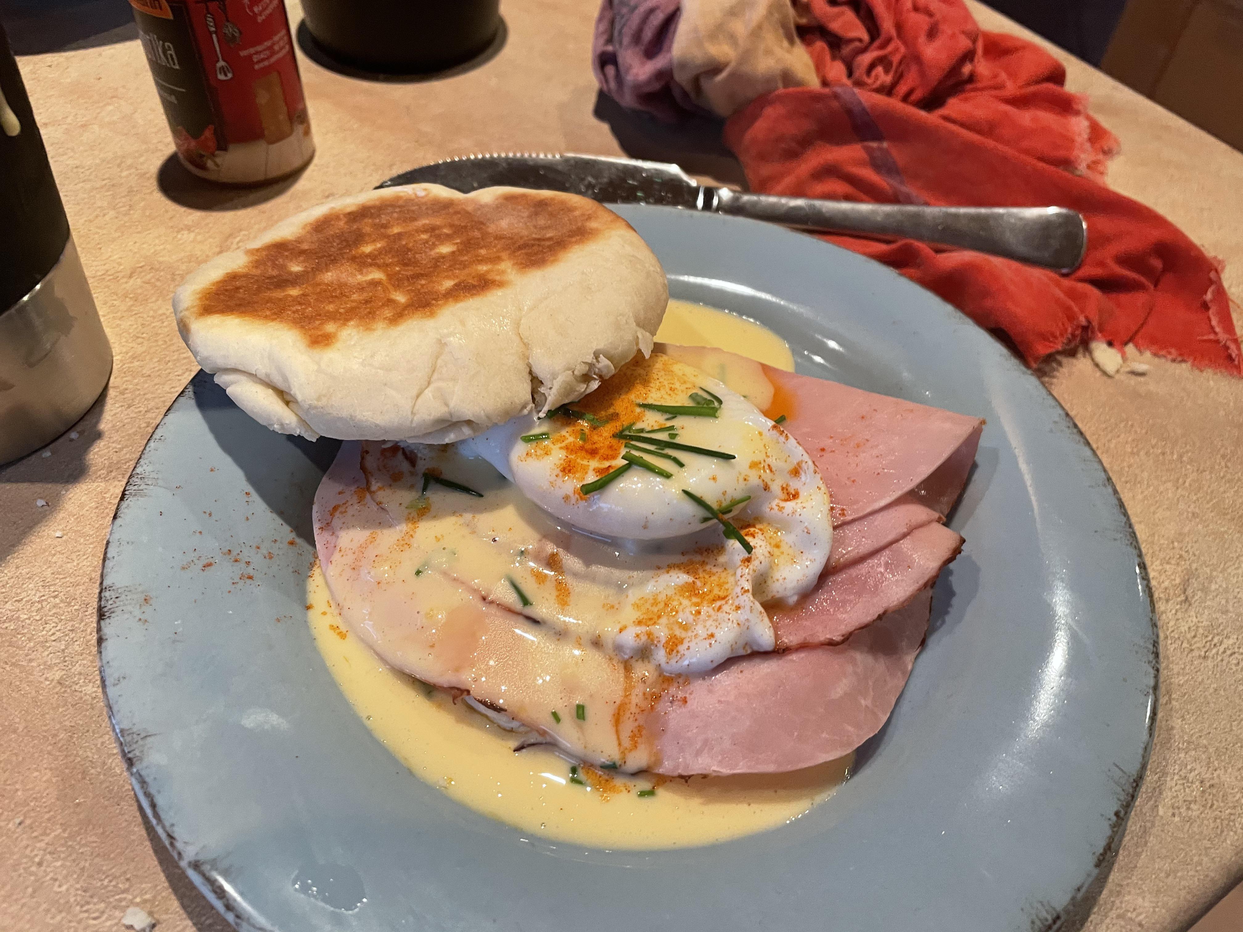 Eggs benedict. Everything made from scratch Scrolller