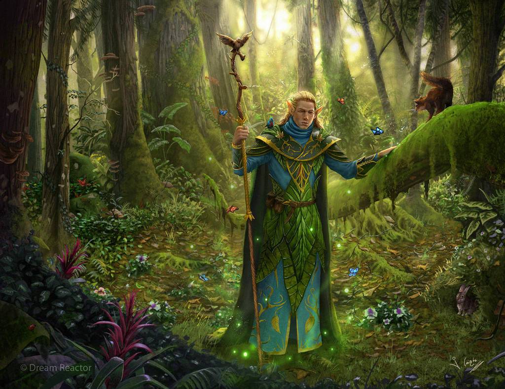 The Best Races for an Elf Druid with Blue Hair - wide 10
