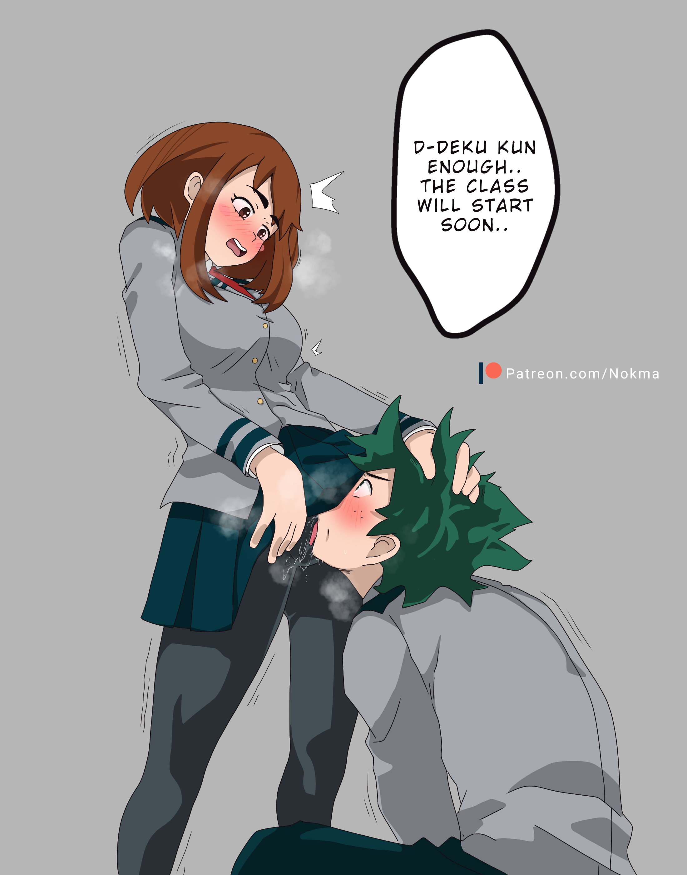 Uraraka femdom