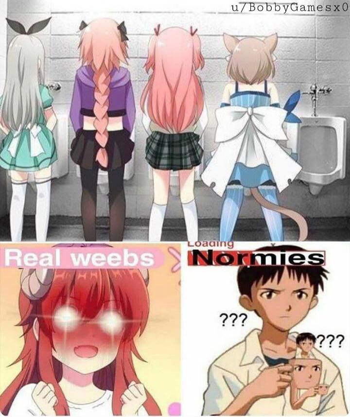 Entering the men's restroom at an anime convention | Scrolller