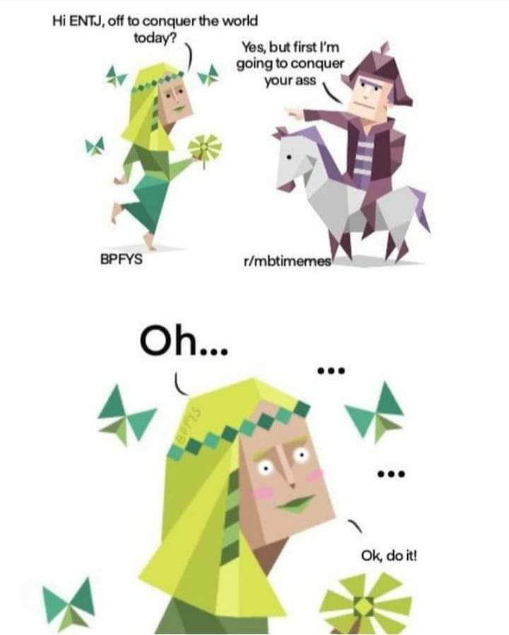 ENTJ and INFP in a nutshell Scrolller