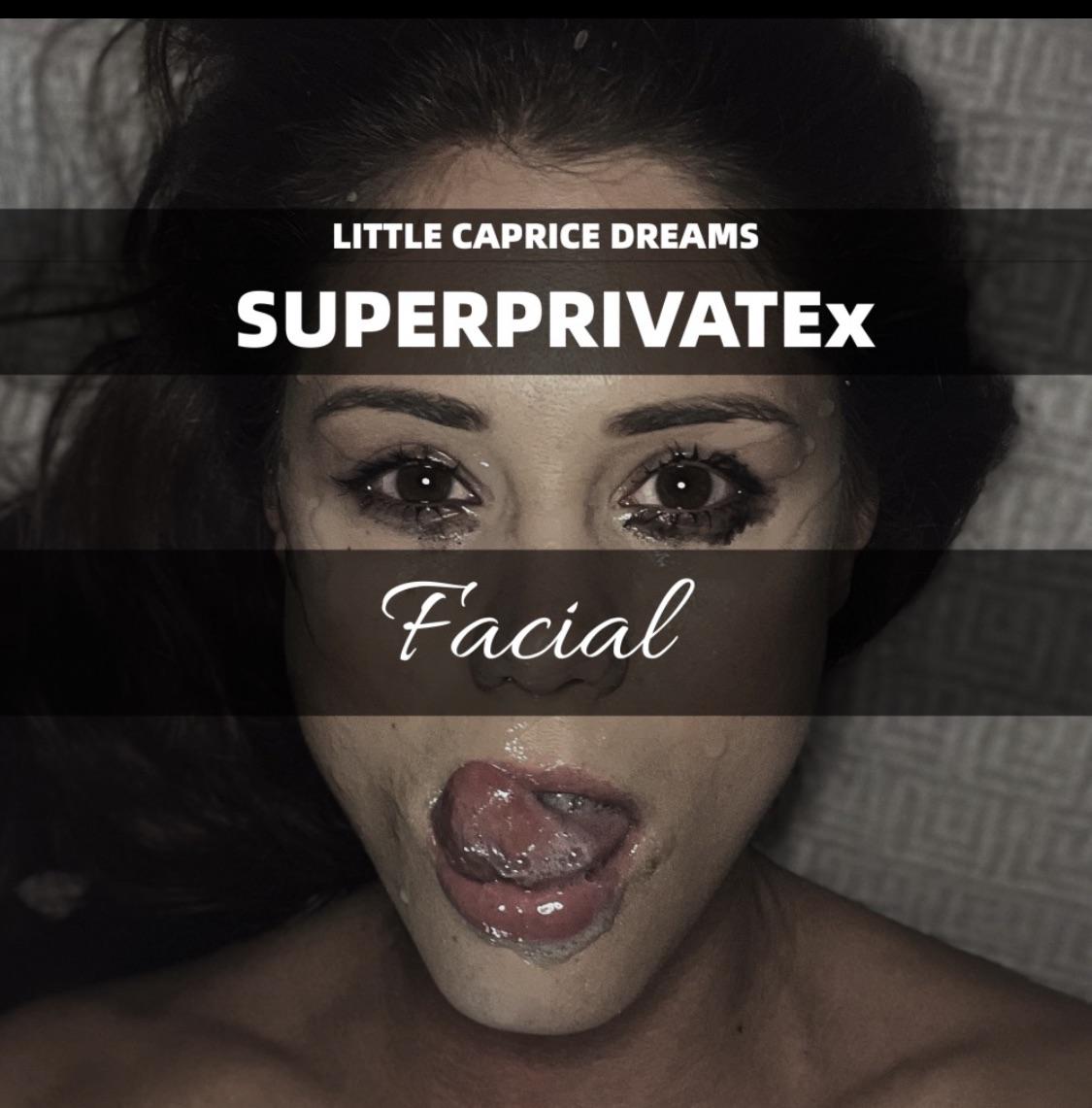 Extreme facial on Little Caprice Dreams Scrolller.