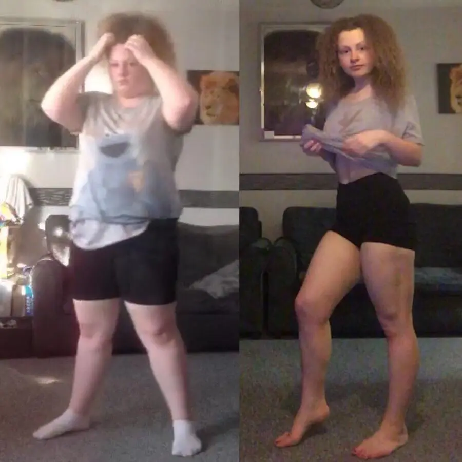 Discover more like Progresspics: F/18/5’5”[238>140=98lbs] Finally out ...