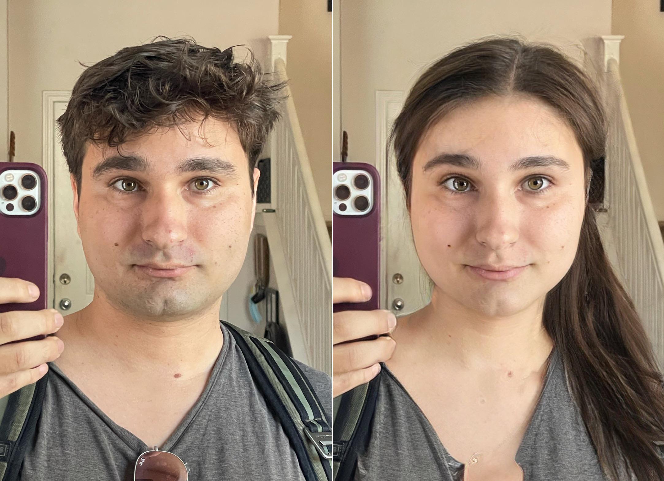 Faceapp comparison likely to expect? Does HRT thin out jawline? I have ...