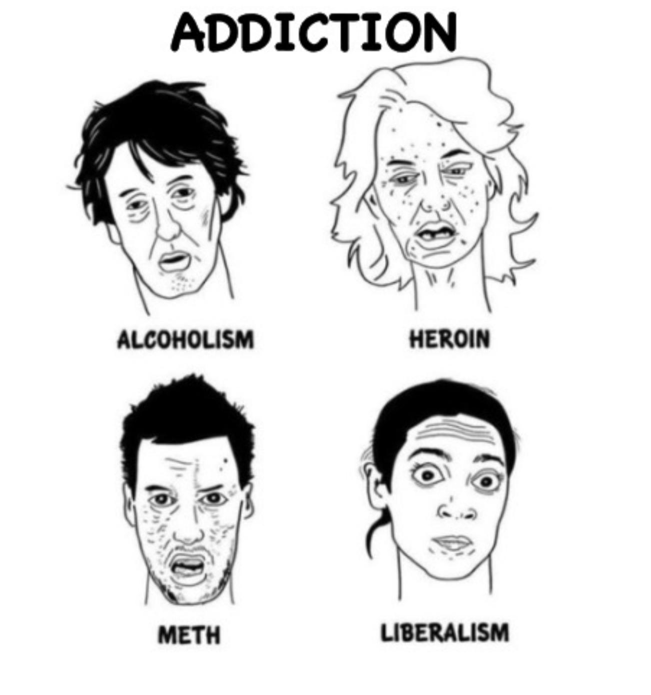 Faces of addiction | Scrolller