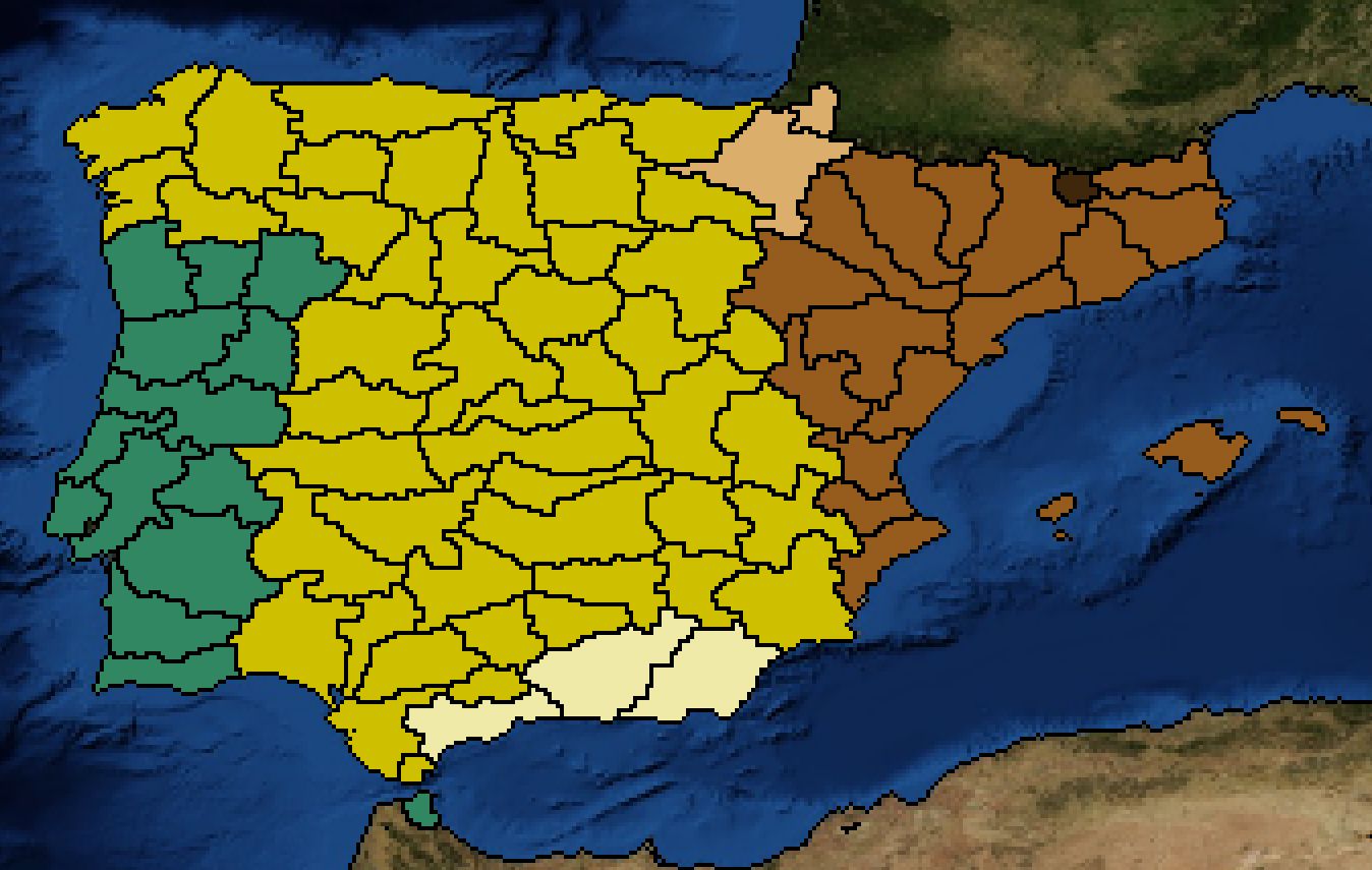 Fan Made Eu Provinces For Fun Fully Traced By Hand Part Iberia Scrolller