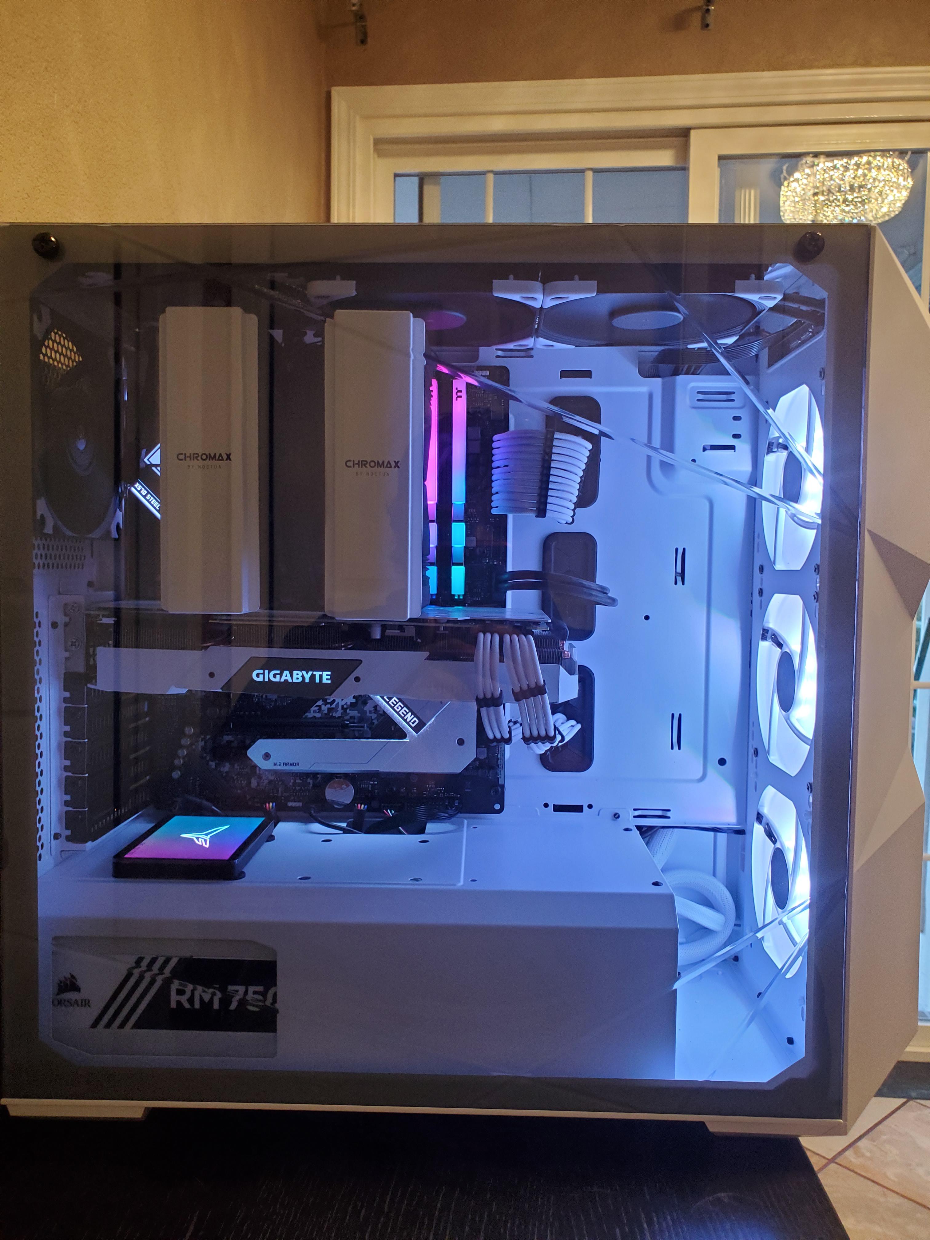 Finally made a decent computer. 2nd build with actual research done ...
