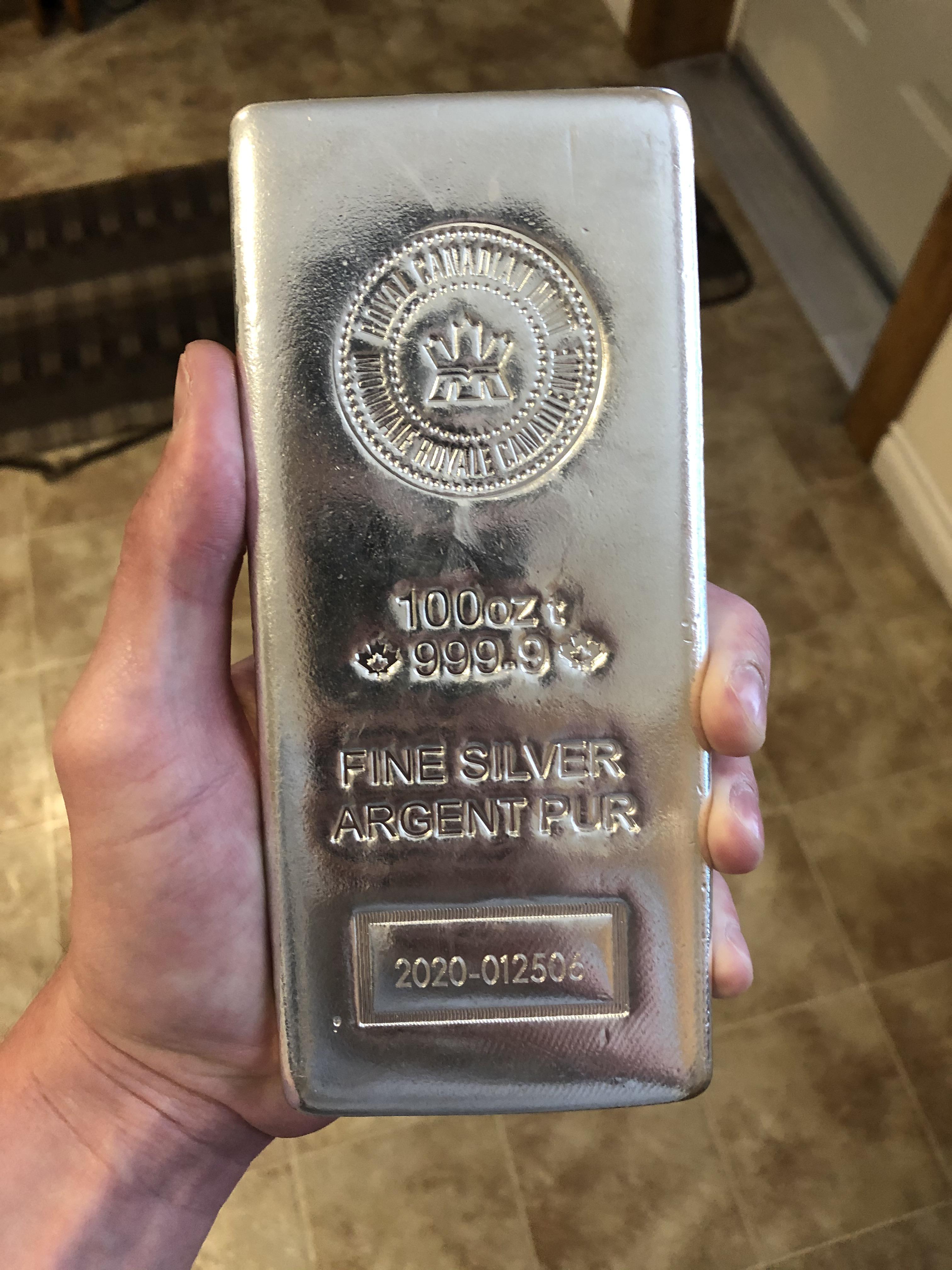 first 100 oz bar from RCM | Scrolller