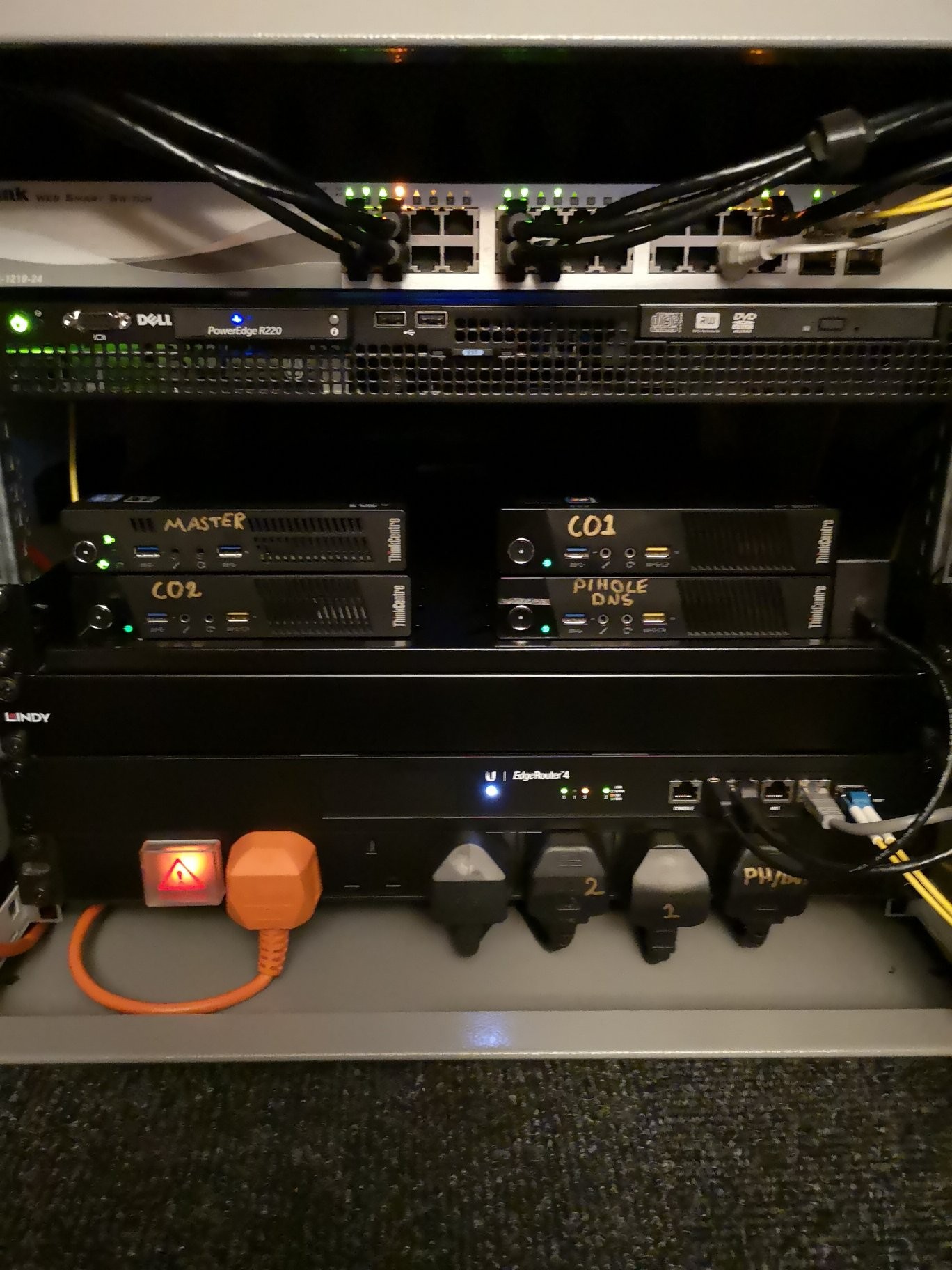 First Home Lab Complete Scrolller