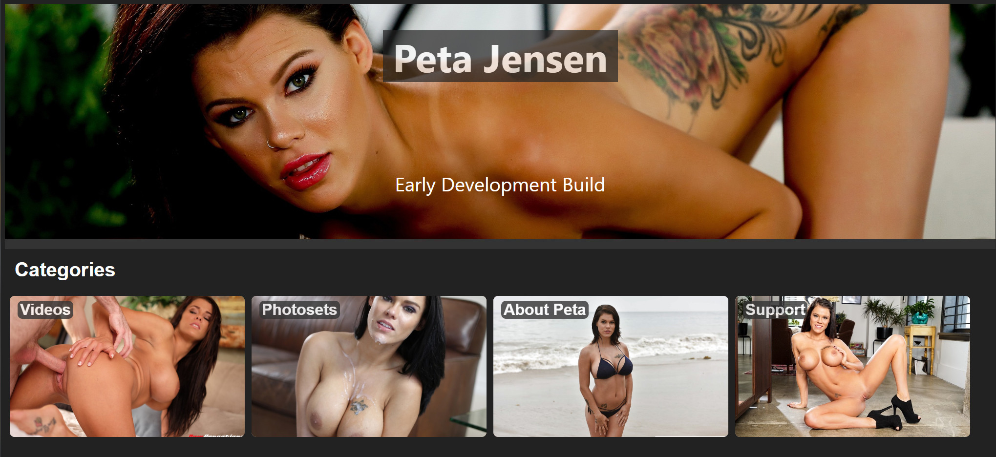 Peta Jensen Website