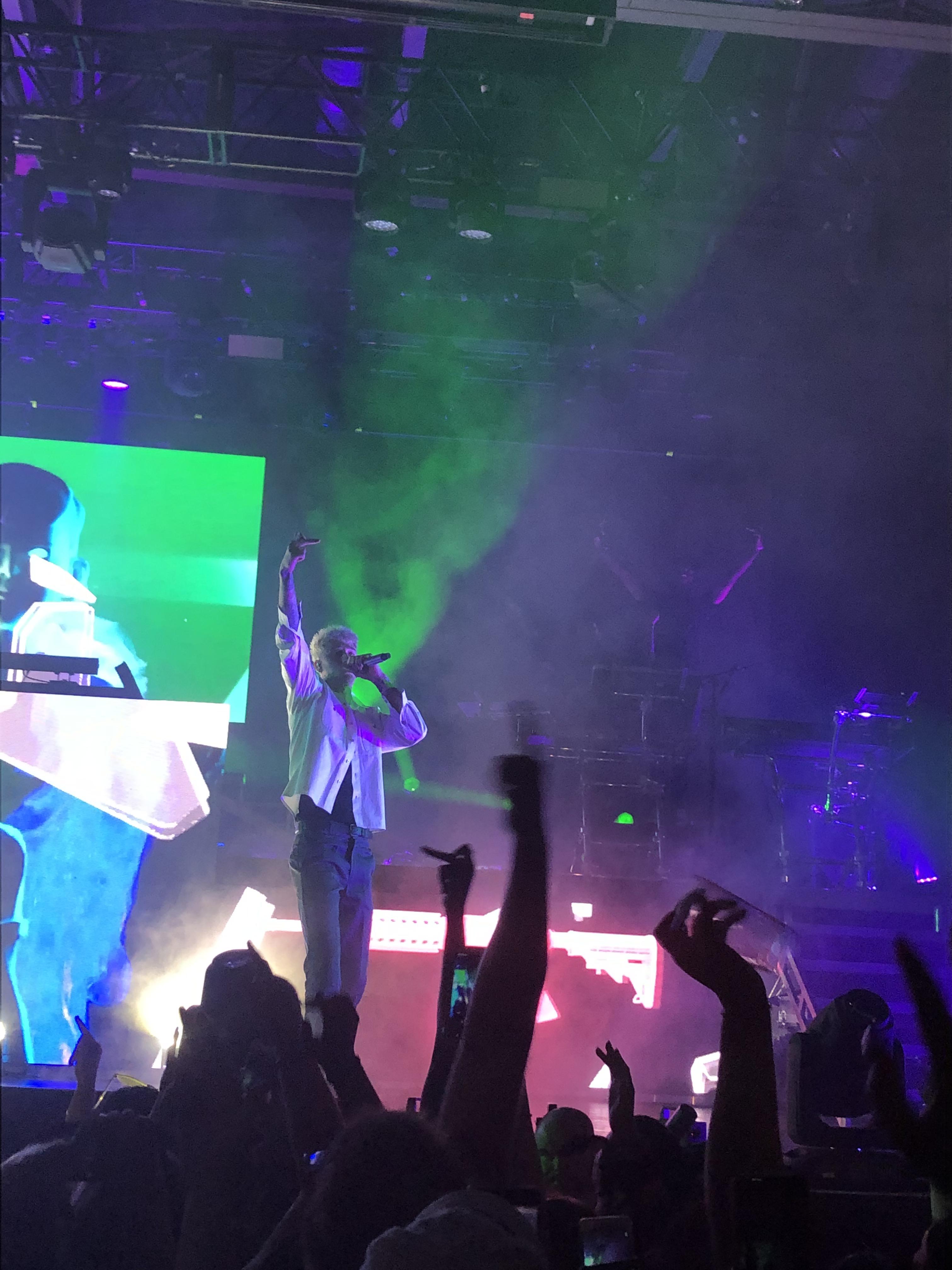 First time seeing him perform. This was the philly show, third day of ...