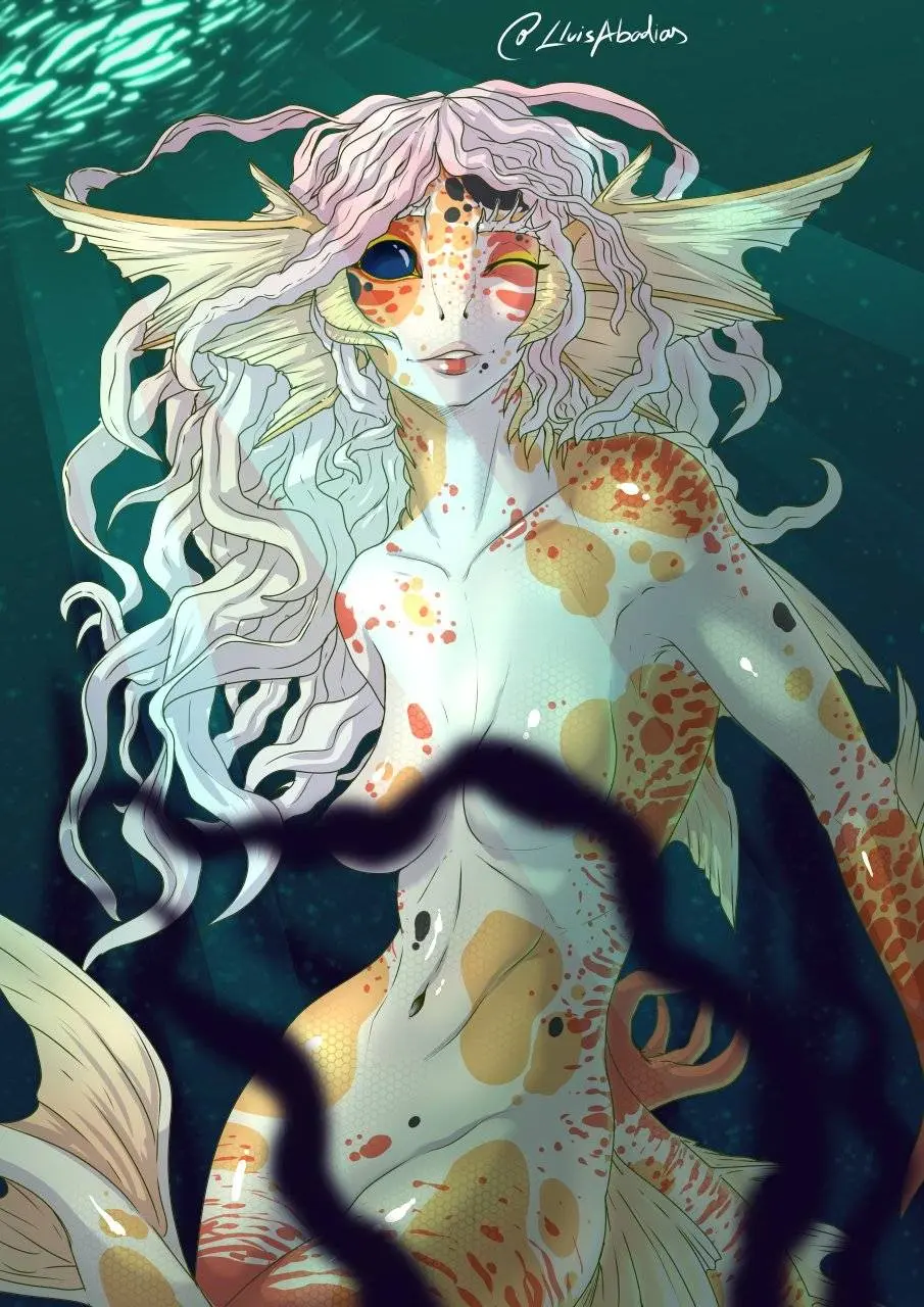 Fish Girl, by LluisAbadias | Scrolller