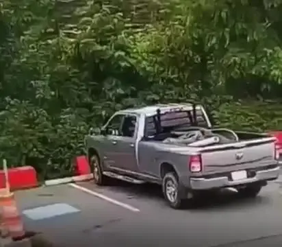 Forgot to appy the parking brake