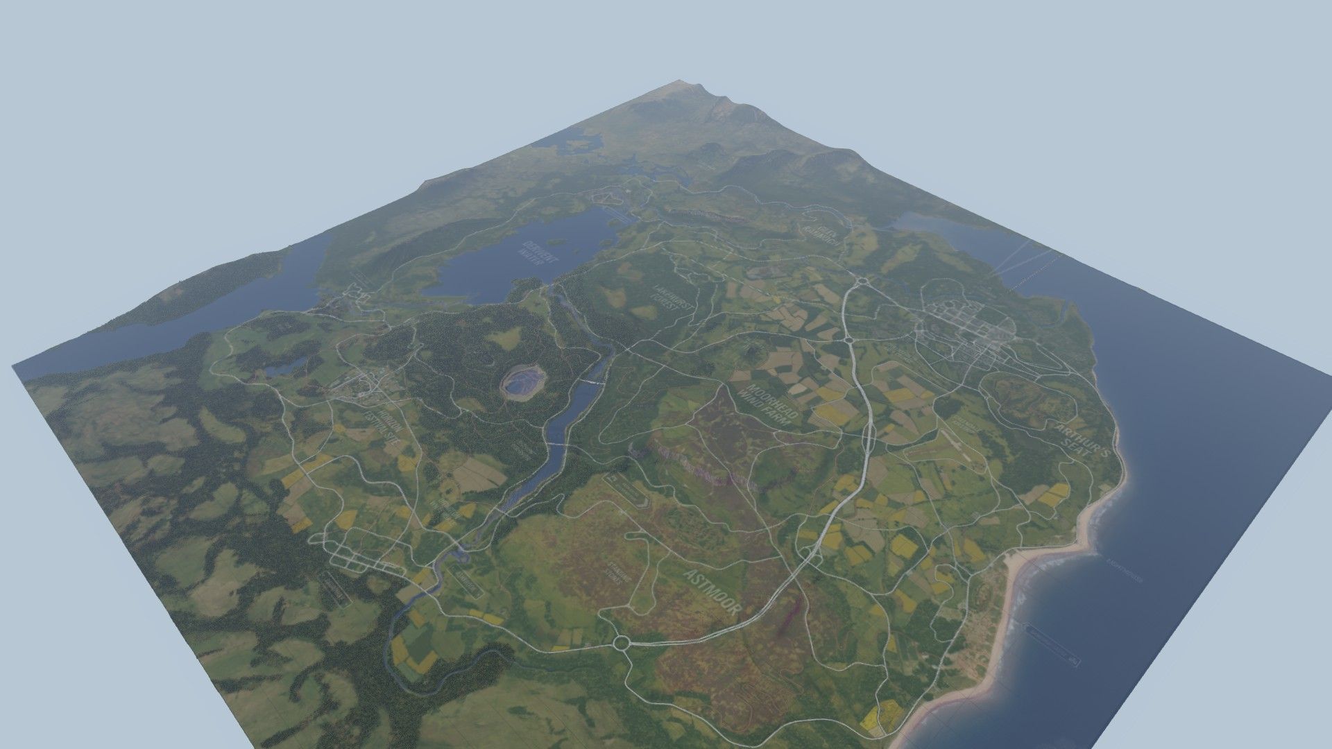 Forza Horizon 4's map has been recreated by non other than me, on ...