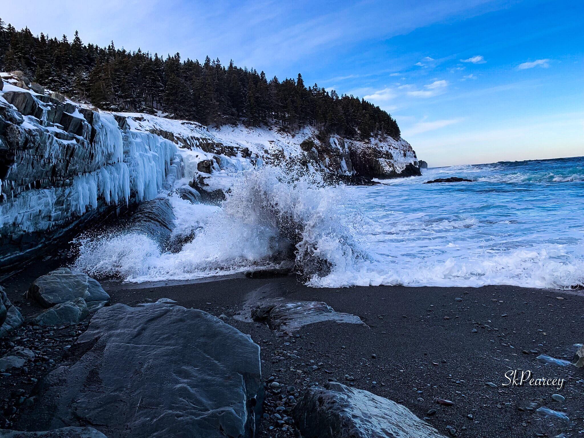Frozen in time. Middle Cove, NL Scrolller