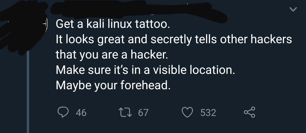 Get a kali linux tattoo | Scrolller